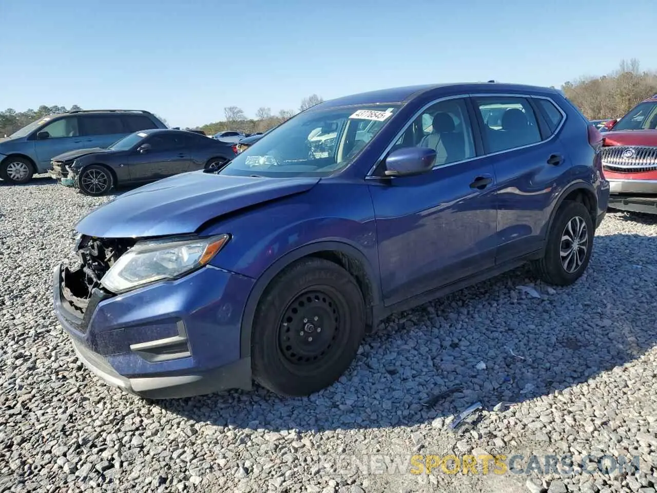 1 Photograph of a damaged car 5N1AT2MT5KC835875 NISSAN ROGUE 2019