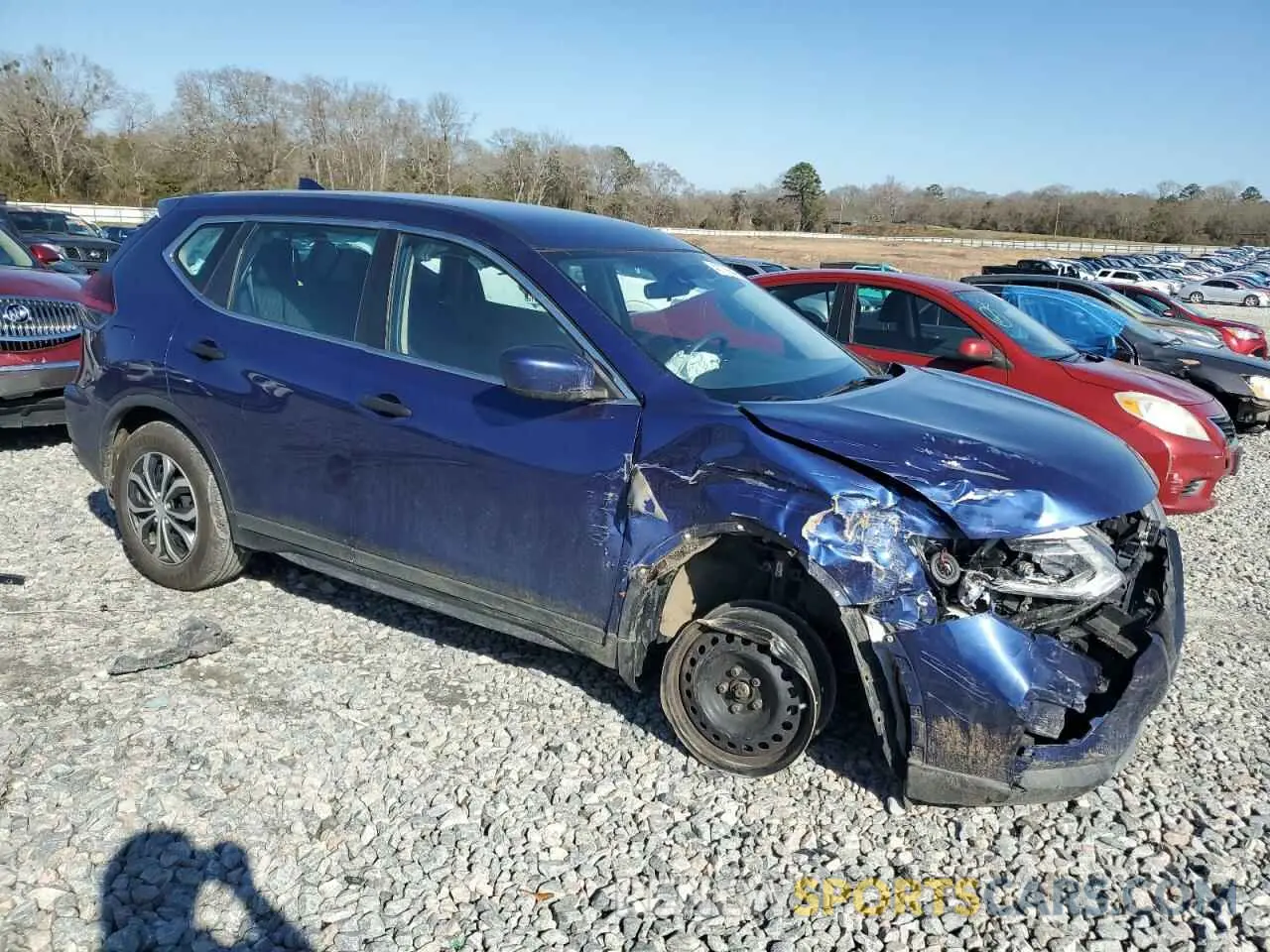 4 Photograph of a damaged car 5N1AT2MT5KC835875 NISSAN ROGUE 2019