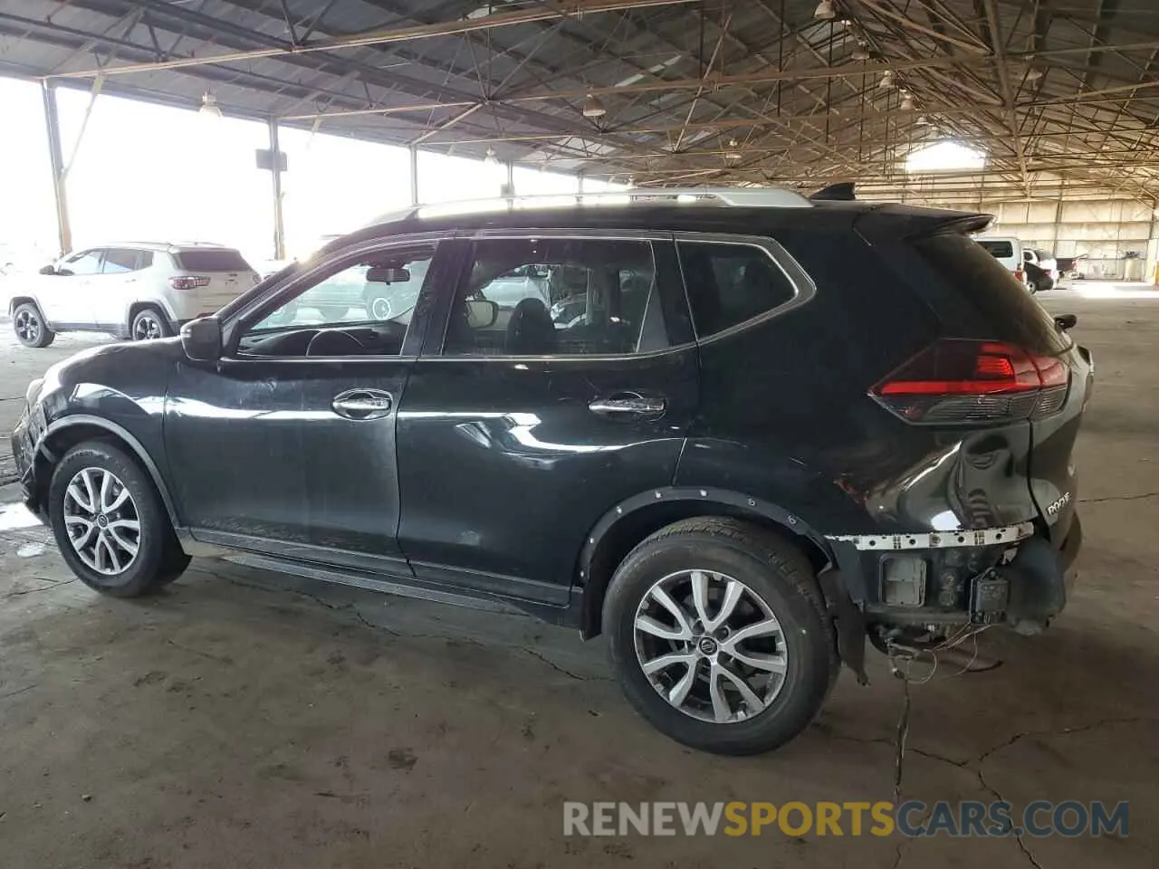 2 Photograph of a damaged car 5N1AT2MT6KC703918 NISSAN ROGUE 2019