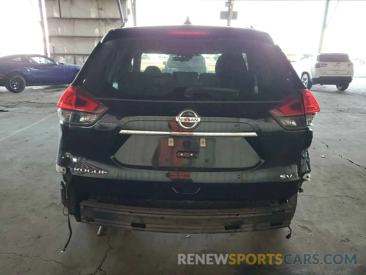 6 Photograph of a damaged car 5N1AT2MT6KC703918 NISSAN ROGUE 2019