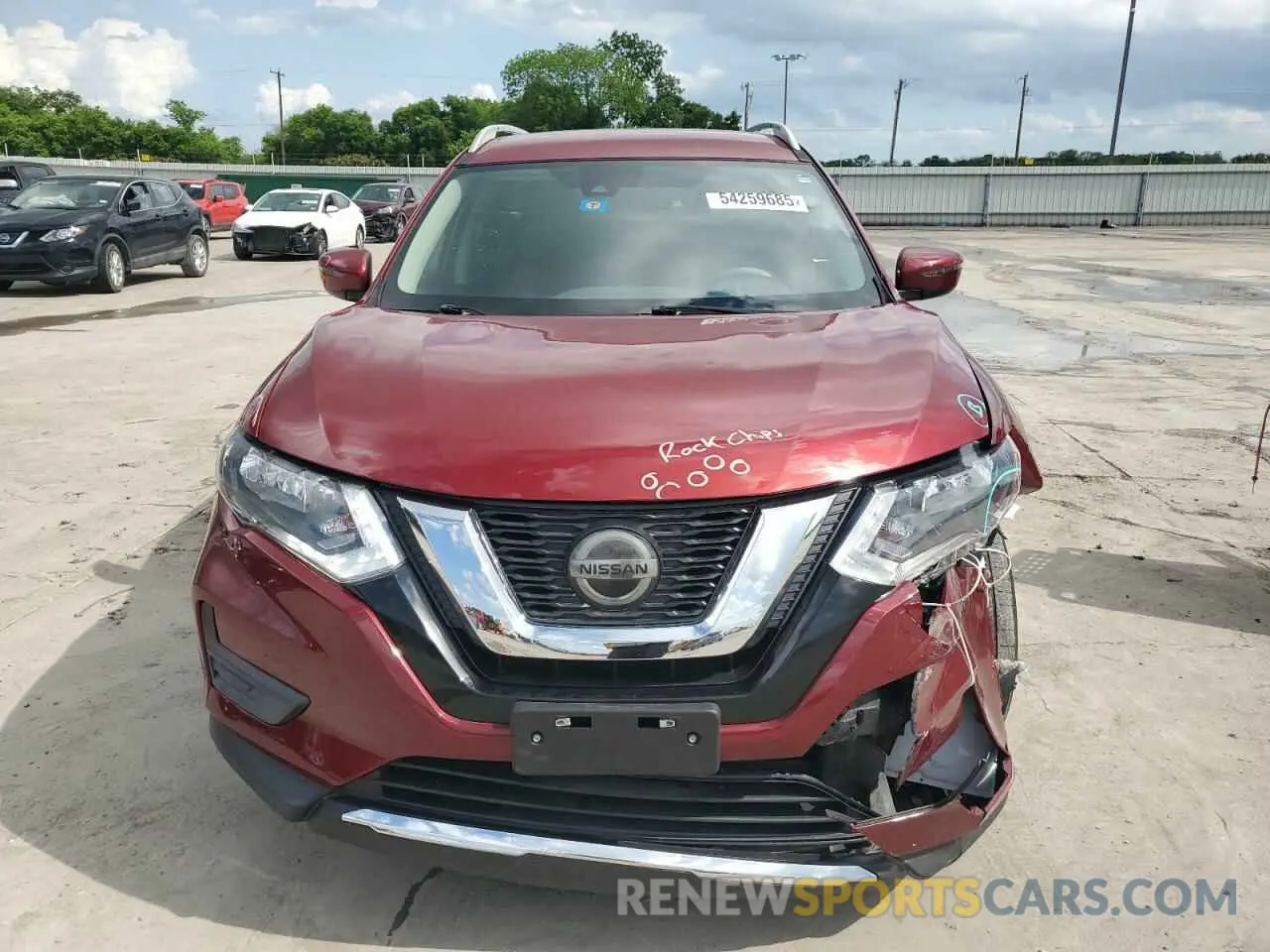 5 Photograph of a damaged car 5N1AT2MT6KC717379 NISSAN ROGUE 2019