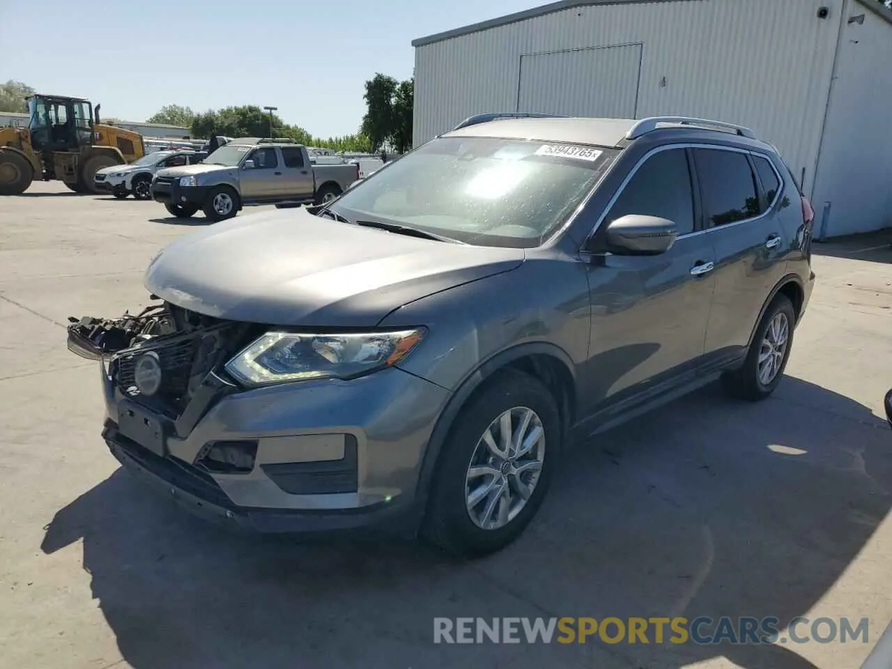1 Photograph of a damaged car 5N1AT2MT6KC717527 NISSAN ROGUE 2019