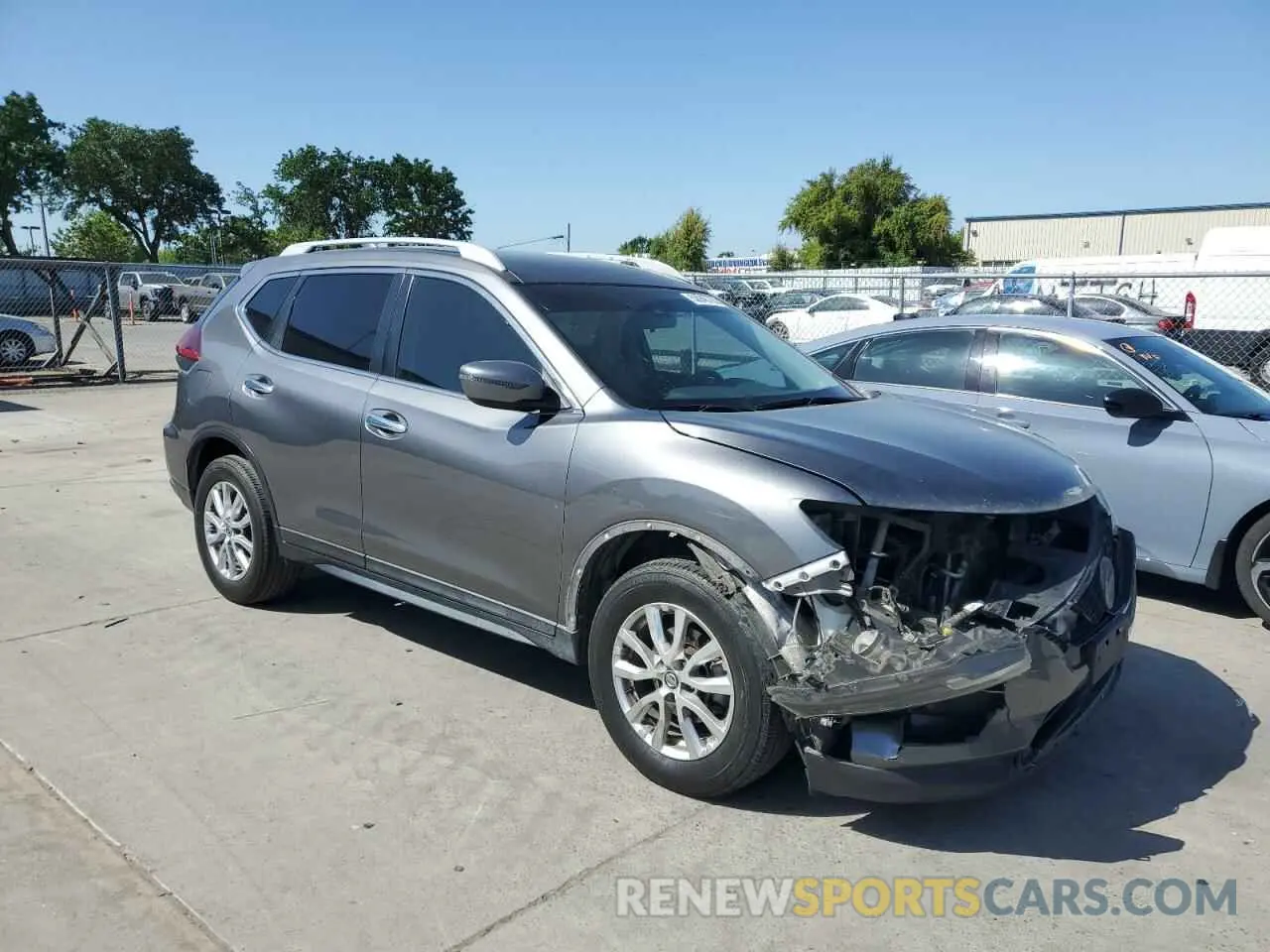 4 Photograph of a damaged car 5N1AT2MT6KC717527 NISSAN ROGUE 2019