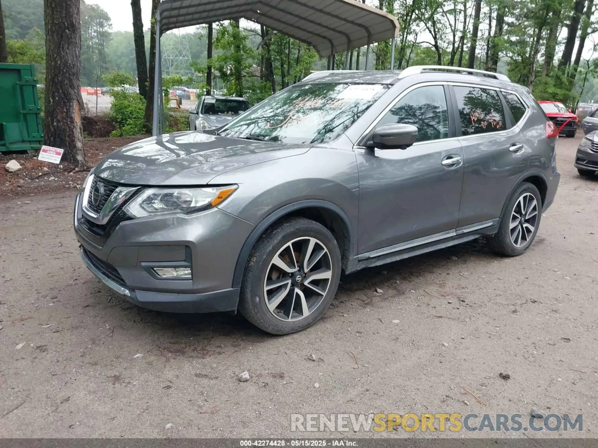 2 Photograph of a damaged car 5N1AT2MT6KC759034 NISSAN ROGUE 2019