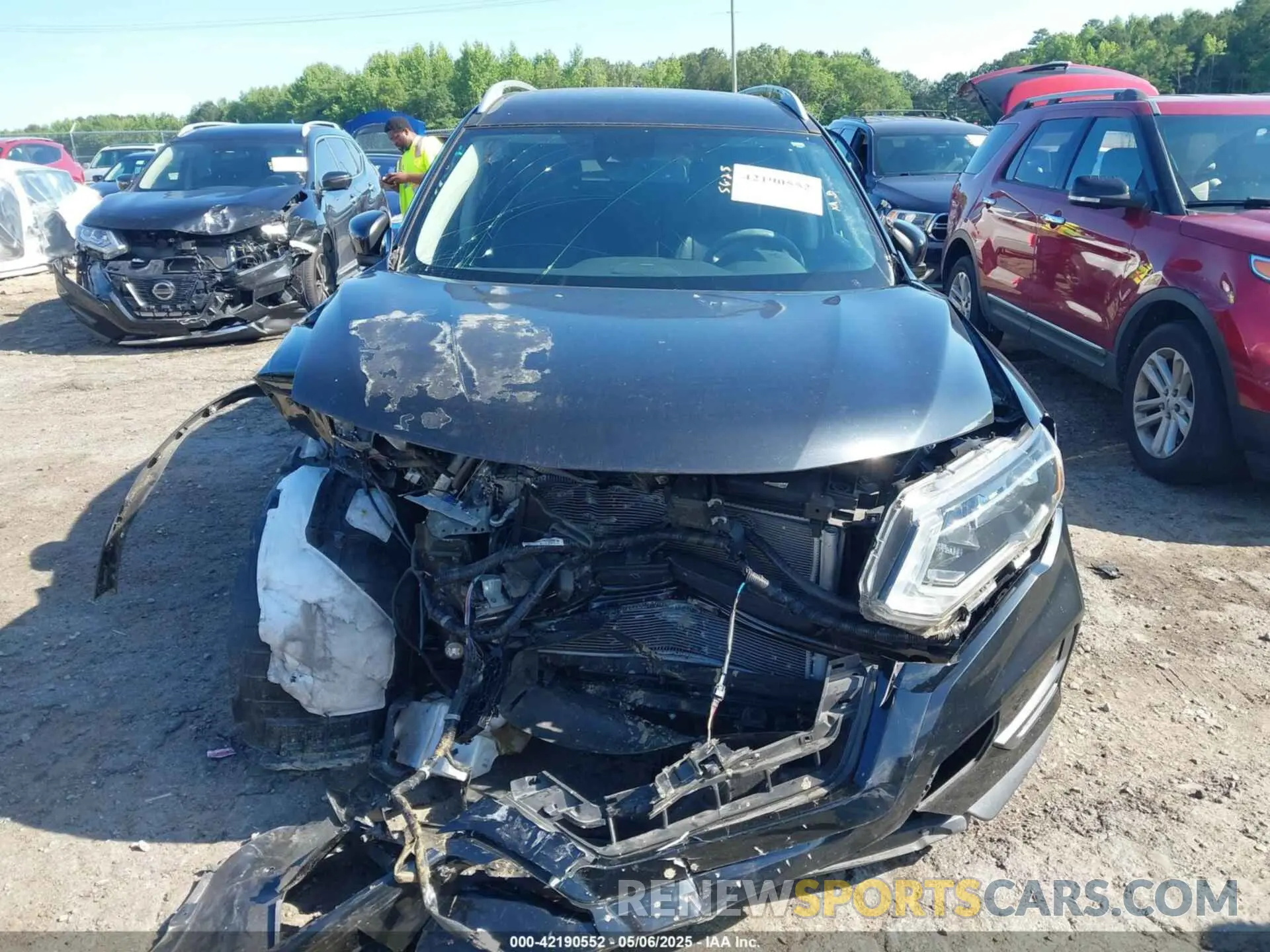 12 Photograph of a damaged car 5N1AT2MT6KC759616 NISSAN ROGUE 2019