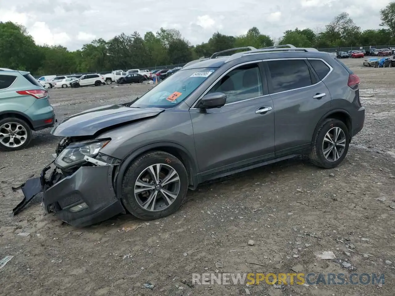 1 Photograph of a damaged car 5N1AT2MT6KC763729 NISSAN ROGUE 2019