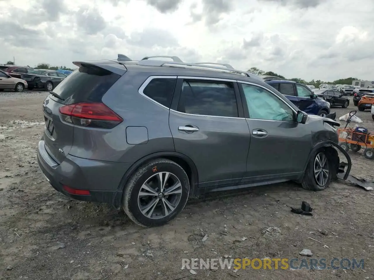 3 Photograph of a damaged car 5N1AT2MT6KC763729 NISSAN ROGUE 2019