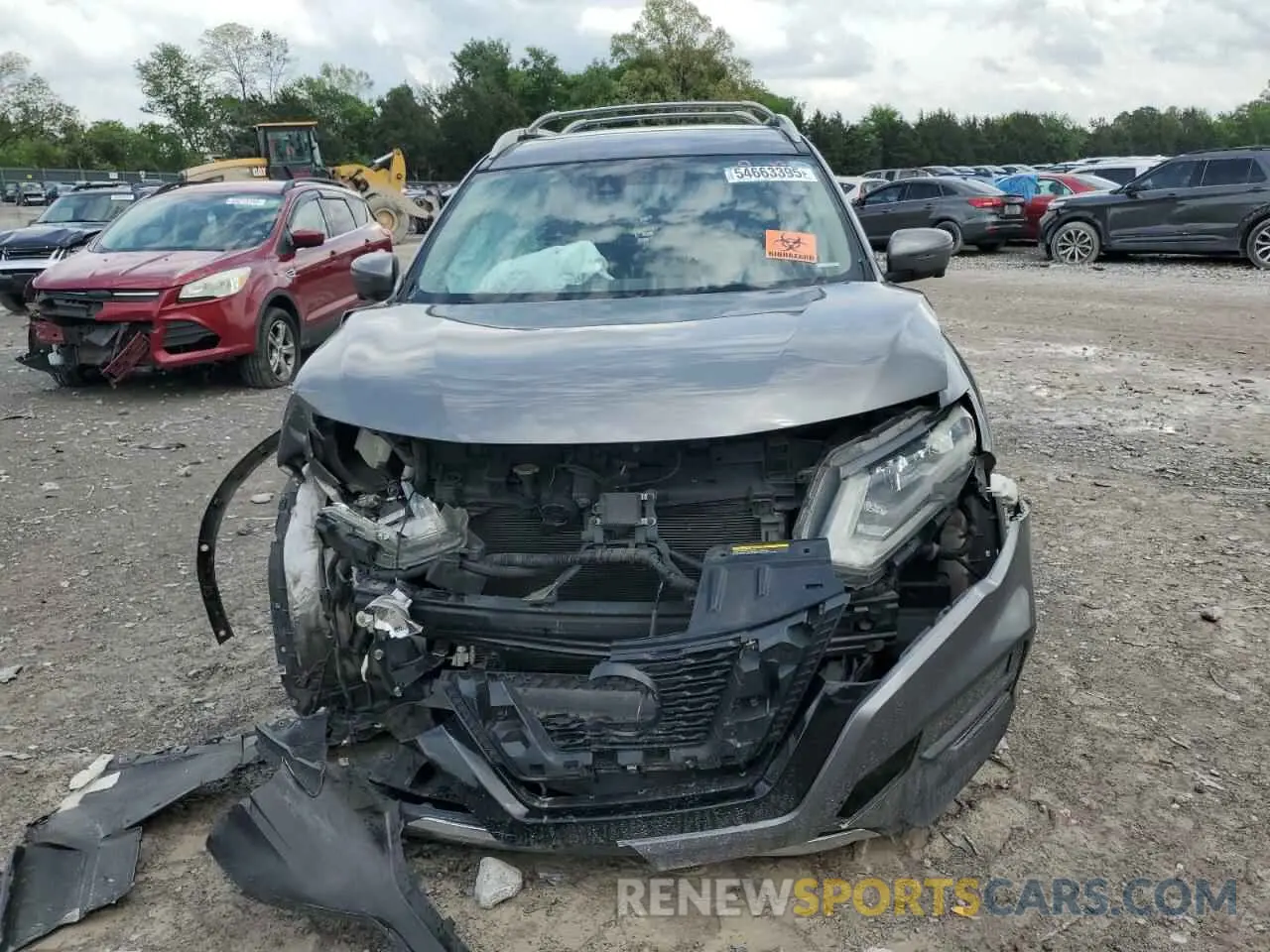 5 Photograph of a damaged car 5N1AT2MT6KC763729 NISSAN ROGUE 2019