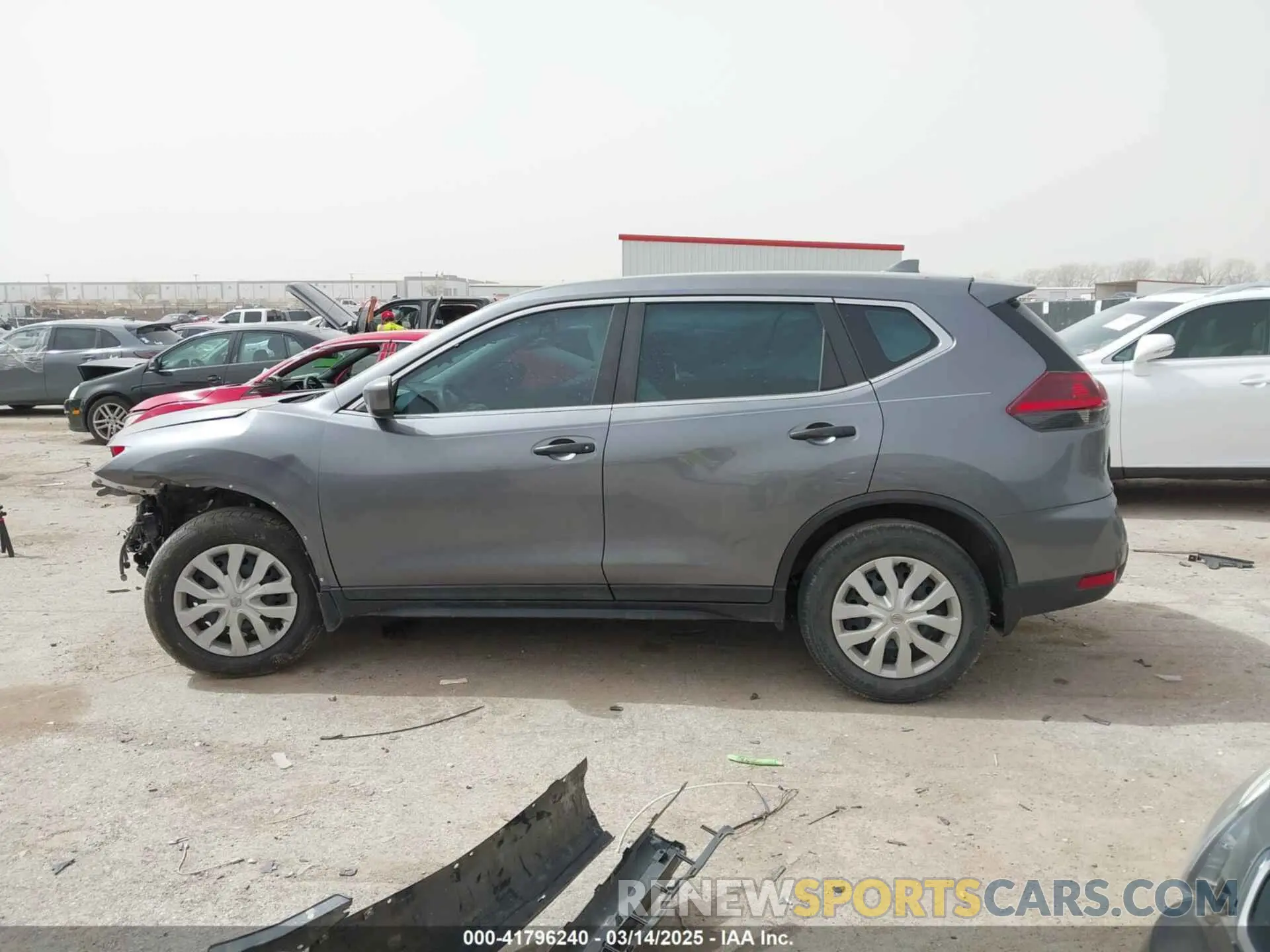 14 Photograph of a damaged car 5N1AT2MT6KC768235 NISSAN ROGUE 2019