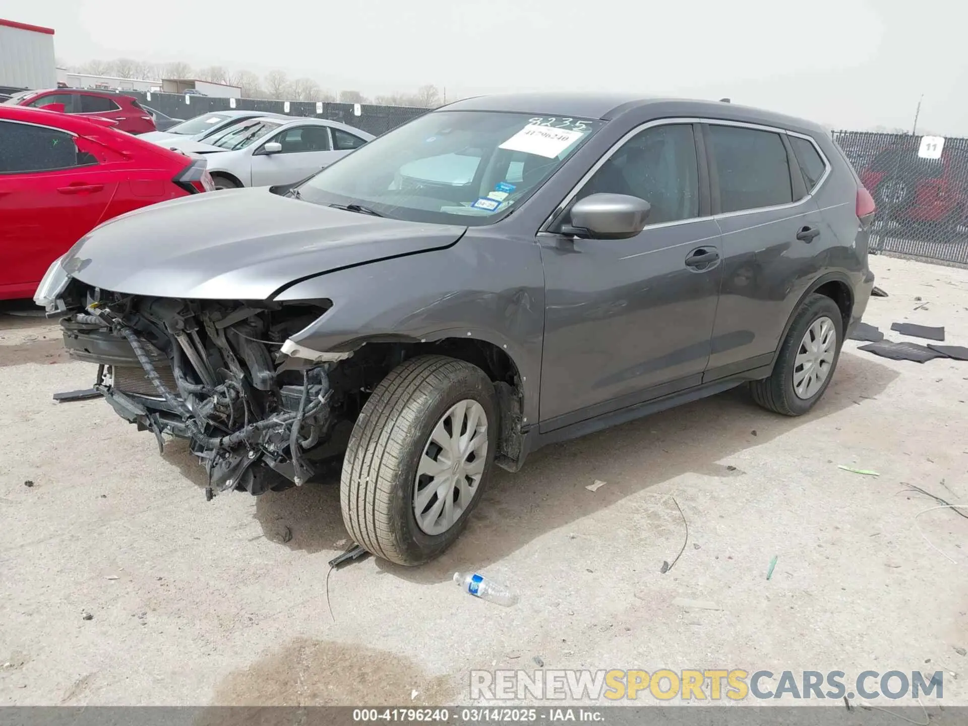 2 Photograph of a damaged car 5N1AT2MT6KC768235 NISSAN ROGUE 2019