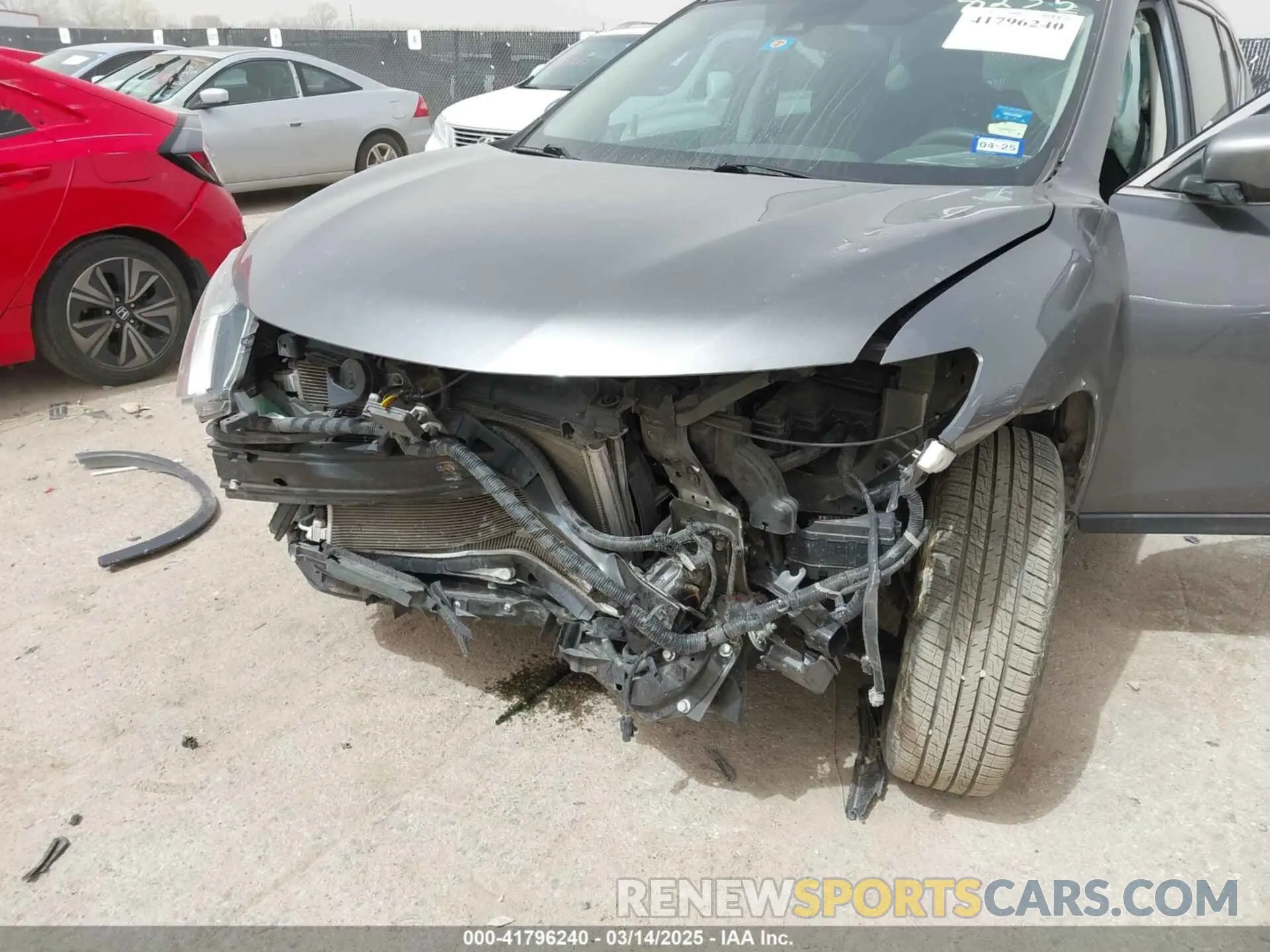 6 Photograph of a damaged car 5N1AT2MT6KC768235 NISSAN ROGUE 2019