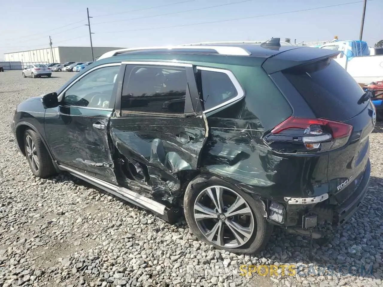 2 Photograph of a damaged car 5N1AT2MT6KC775380 NISSAN ROGUE 2019
