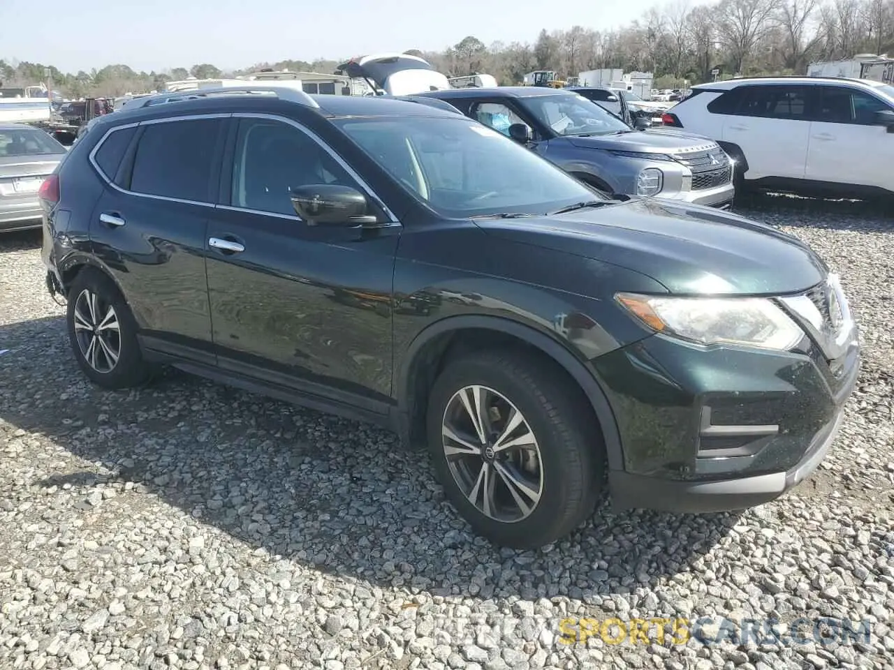 4 Photograph of a damaged car 5N1AT2MT6KC775380 NISSAN ROGUE 2019