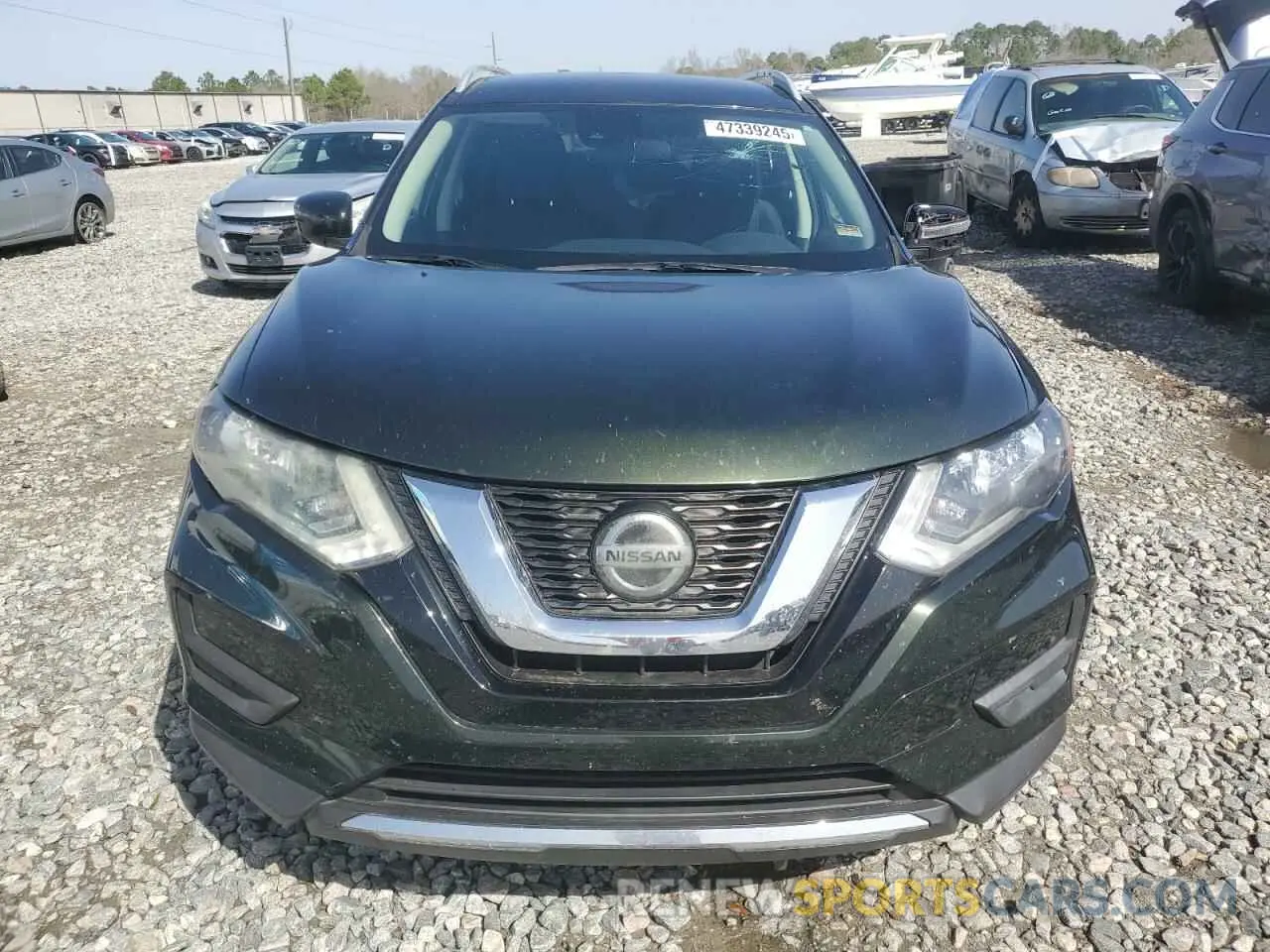 5 Photograph of a damaged car 5N1AT2MT6KC775380 NISSAN ROGUE 2019