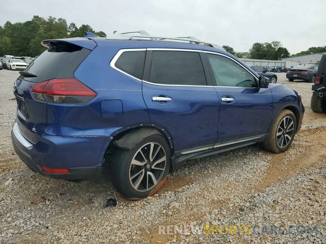3 Photograph of a damaged car 5N1AT2MT6KC783981 NISSAN ROGUE 2019