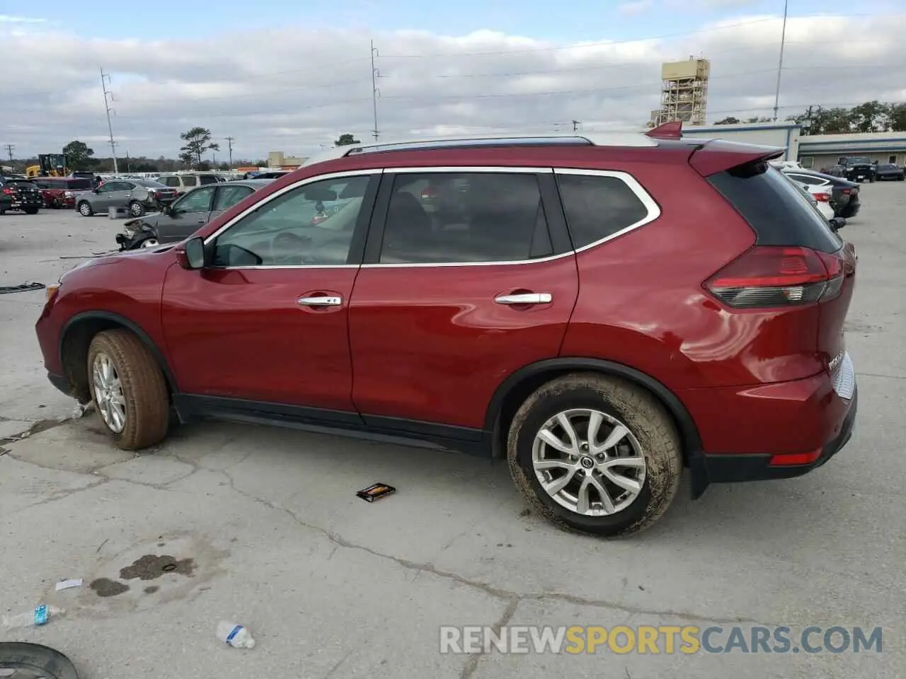 2 Photograph of a damaged car 5N1AT2MT6KC787626 NISSAN ROGUE 2019