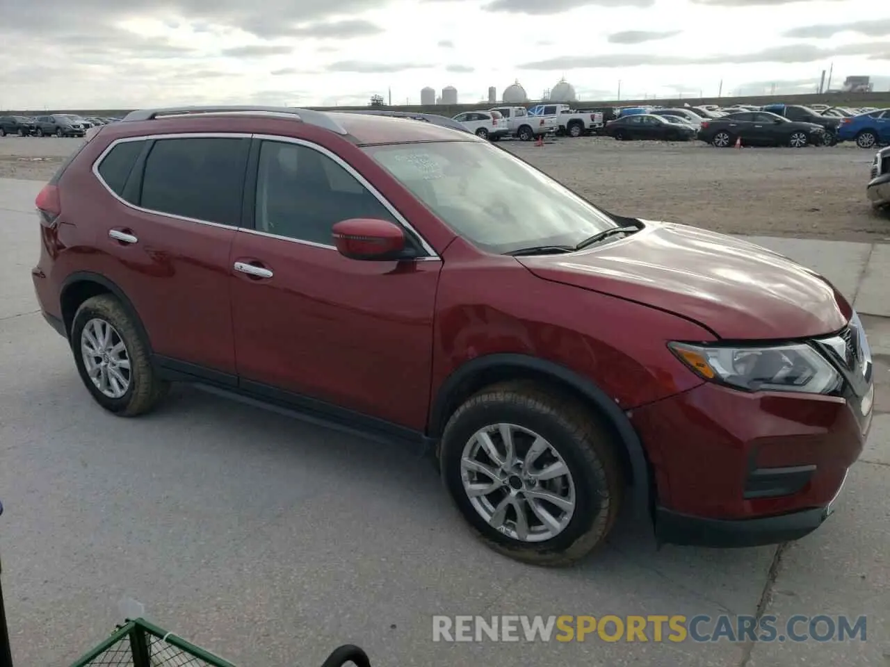 4 Photograph of a damaged car 5N1AT2MT6KC787626 NISSAN ROGUE 2019