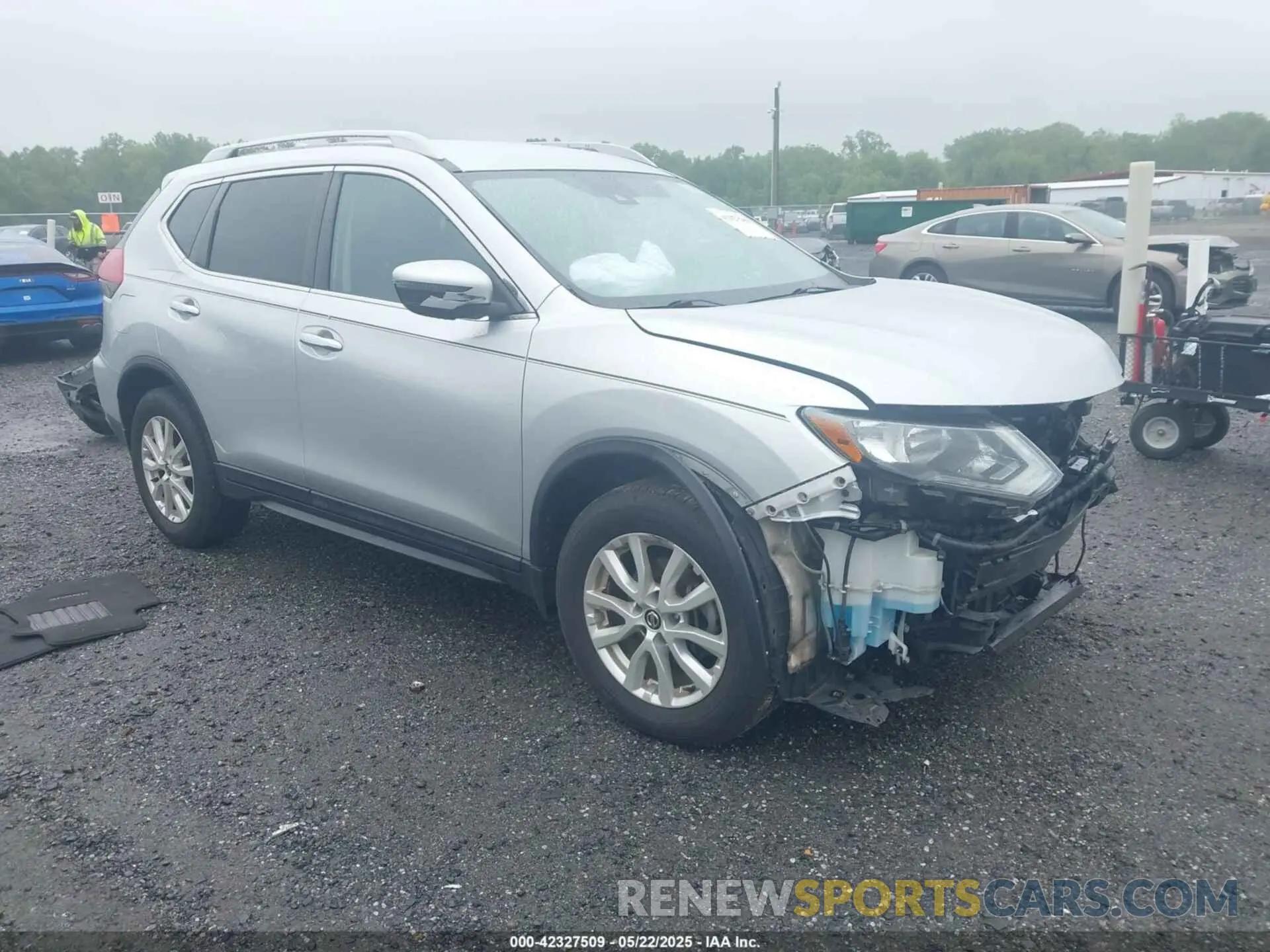 1 Photograph of a damaged car 5N1AT2MT6KC798593 NISSAN ROGUE 2019