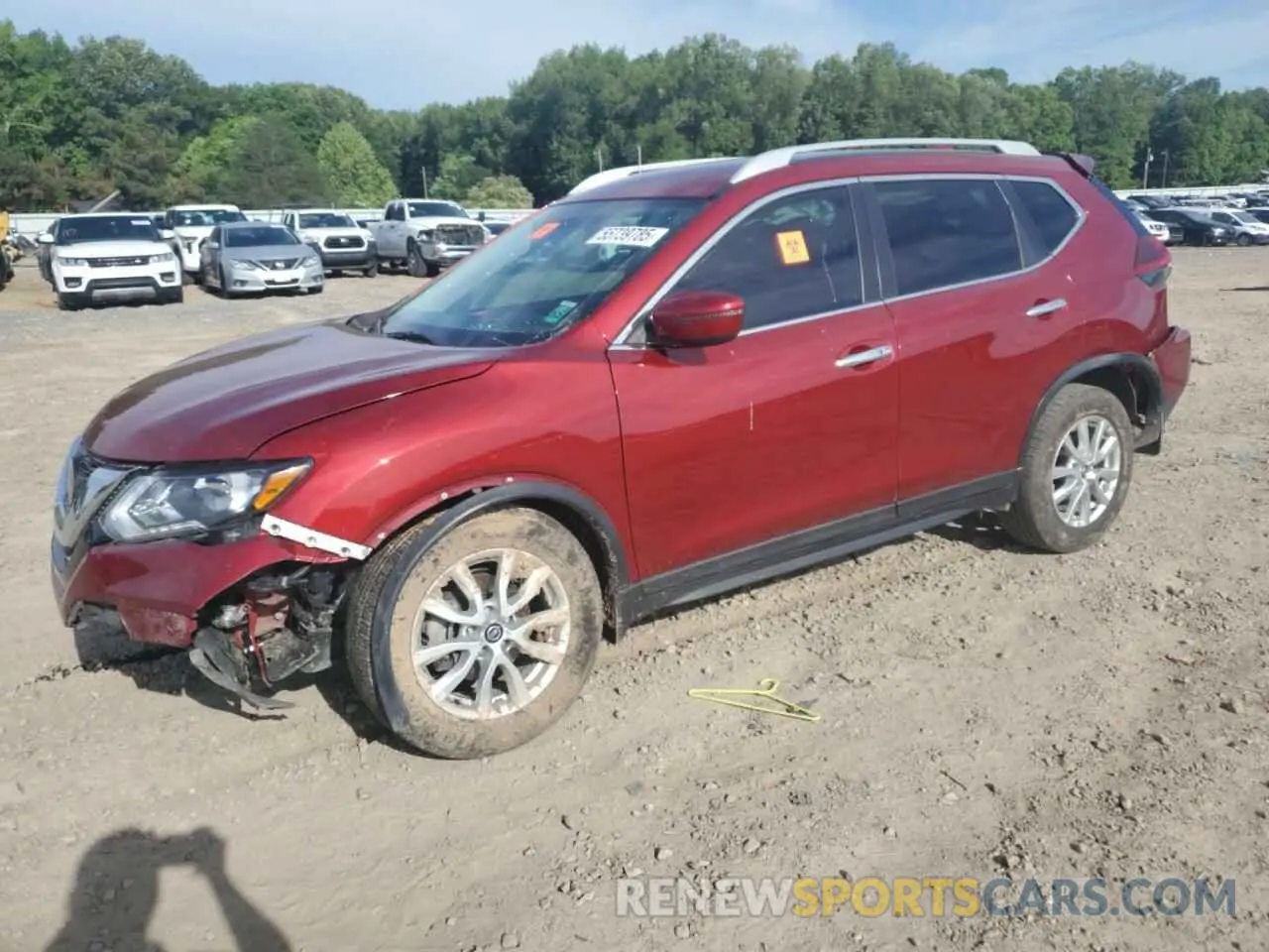 1 Photograph of a damaged car 5N1AT2MT6KC802805 NISSAN ROGUE 2019