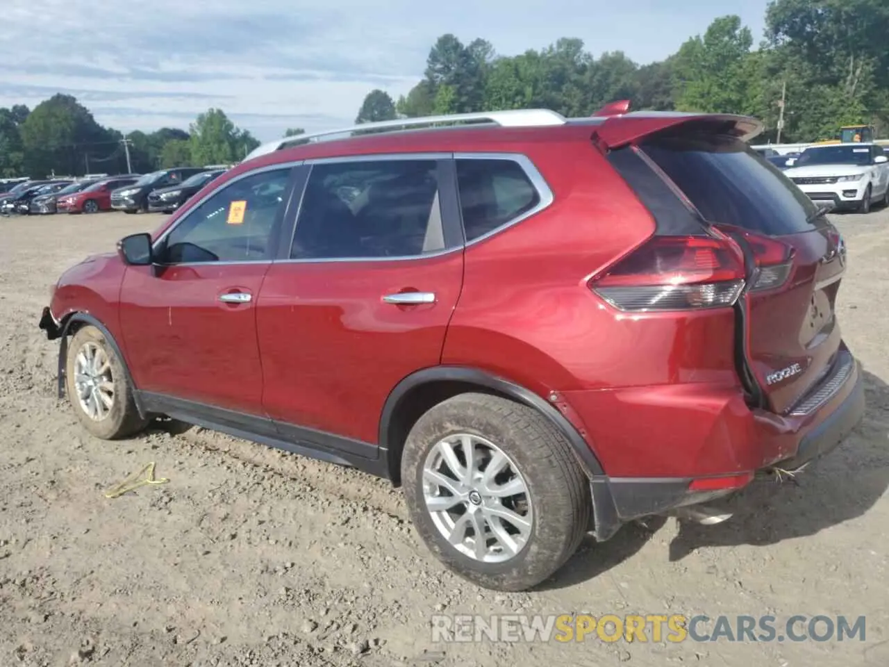 2 Photograph of a damaged car 5N1AT2MT6KC802805 NISSAN ROGUE 2019