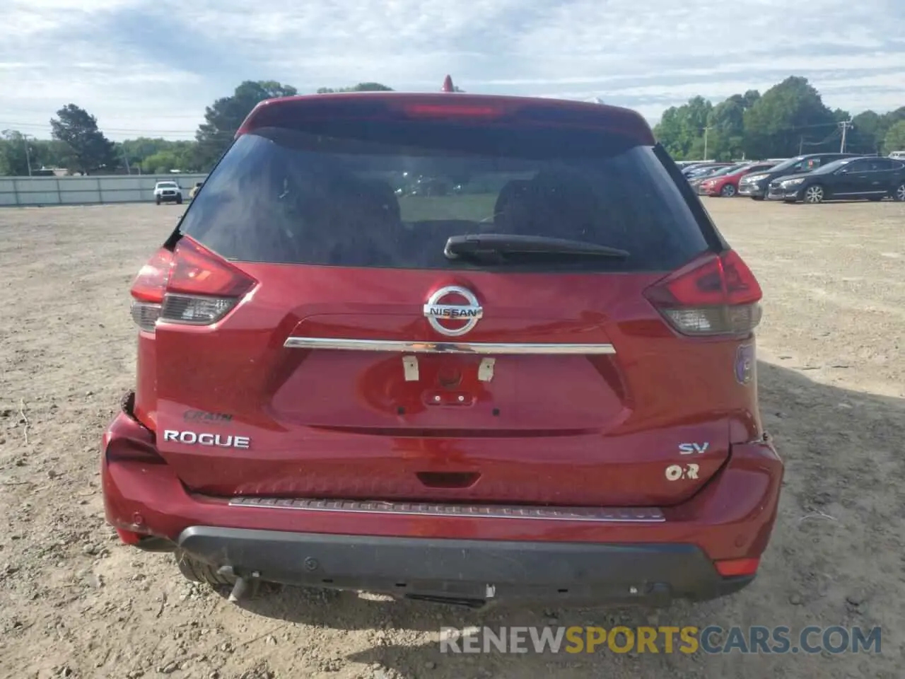 6 Photograph of a damaged car 5N1AT2MT6KC802805 NISSAN ROGUE 2019