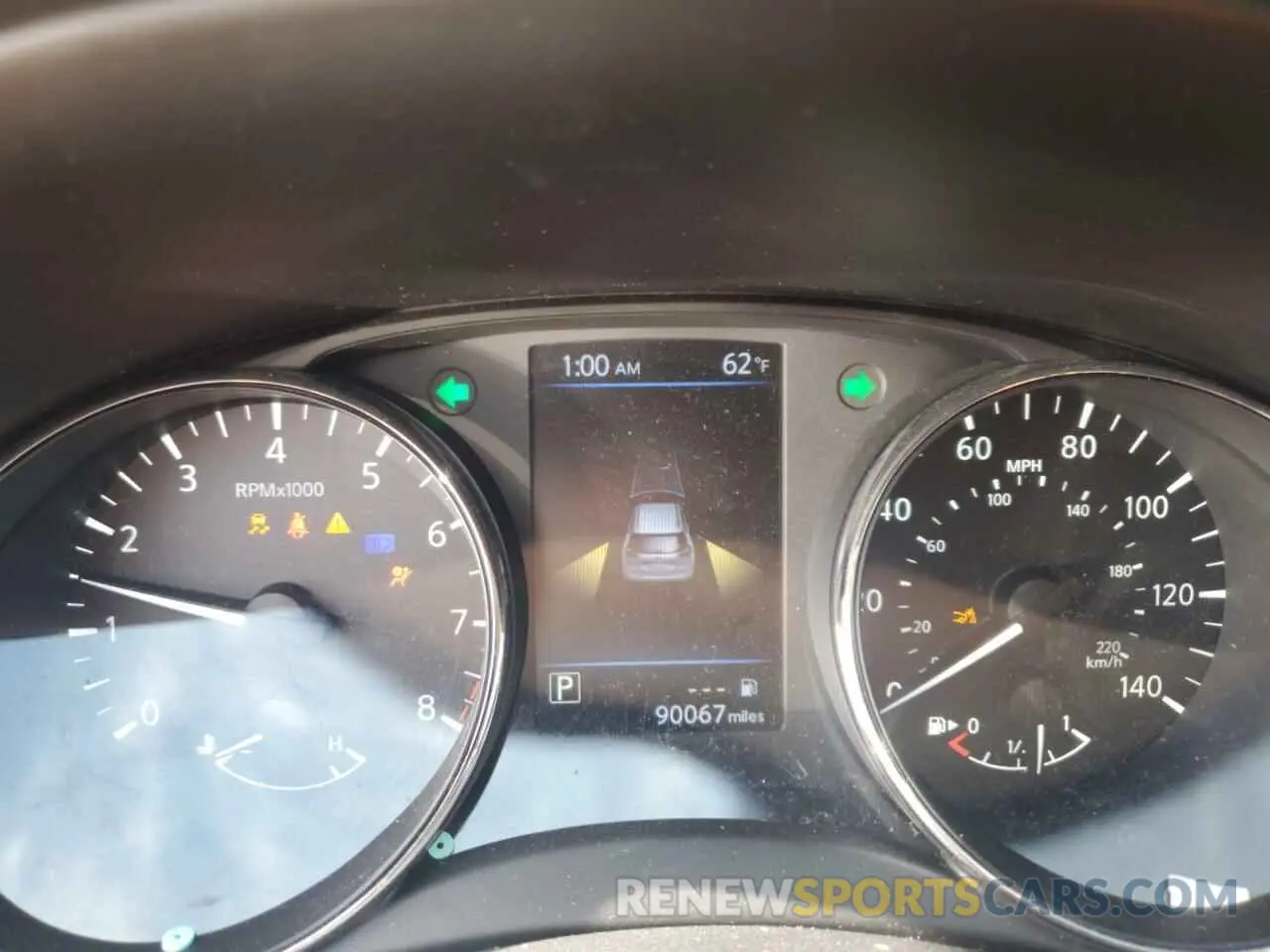 9 Photograph of a damaged car 5N1AT2MT6KC802805 NISSAN ROGUE 2019