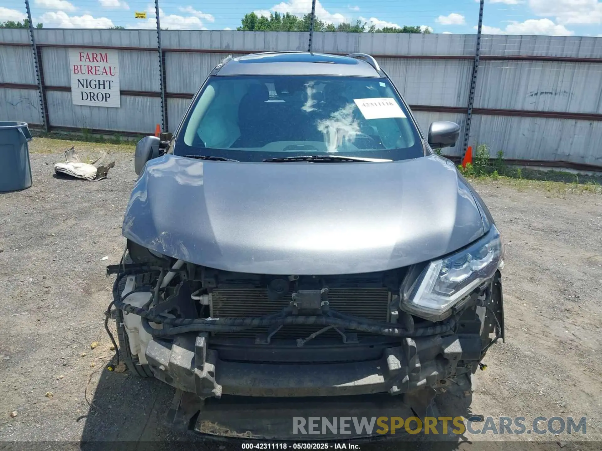 13 Photograph of a damaged car 5N1AT2MT6KC806658 NISSAN ROGUE 2019