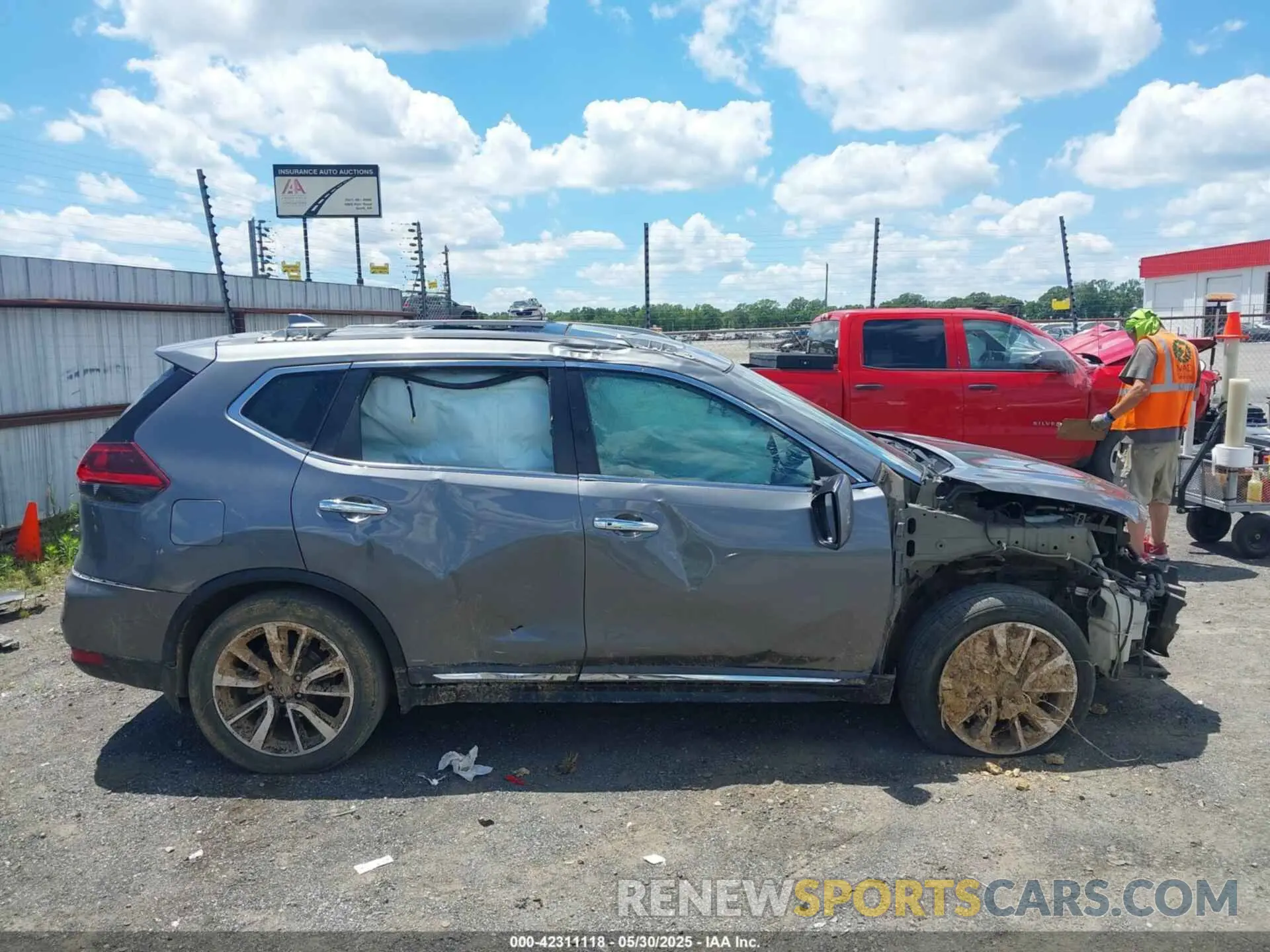 14 Photograph of a damaged car 5N1AT2MT6KC806658 NISSAN ROGUE 2019