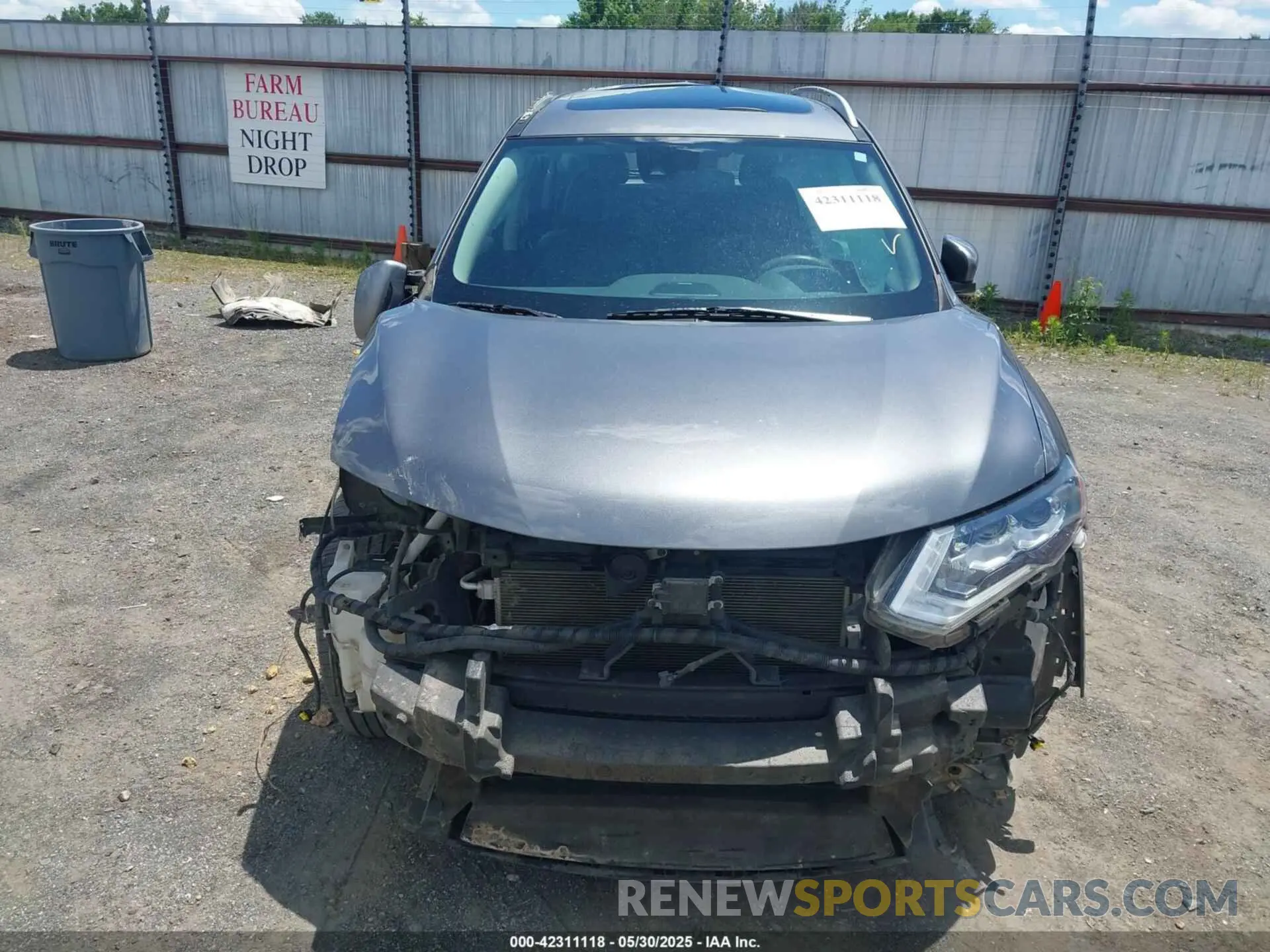 6 Photograph of a damaged car 5N1AT2MT6KC806658 NISSAN ROGUE 2019