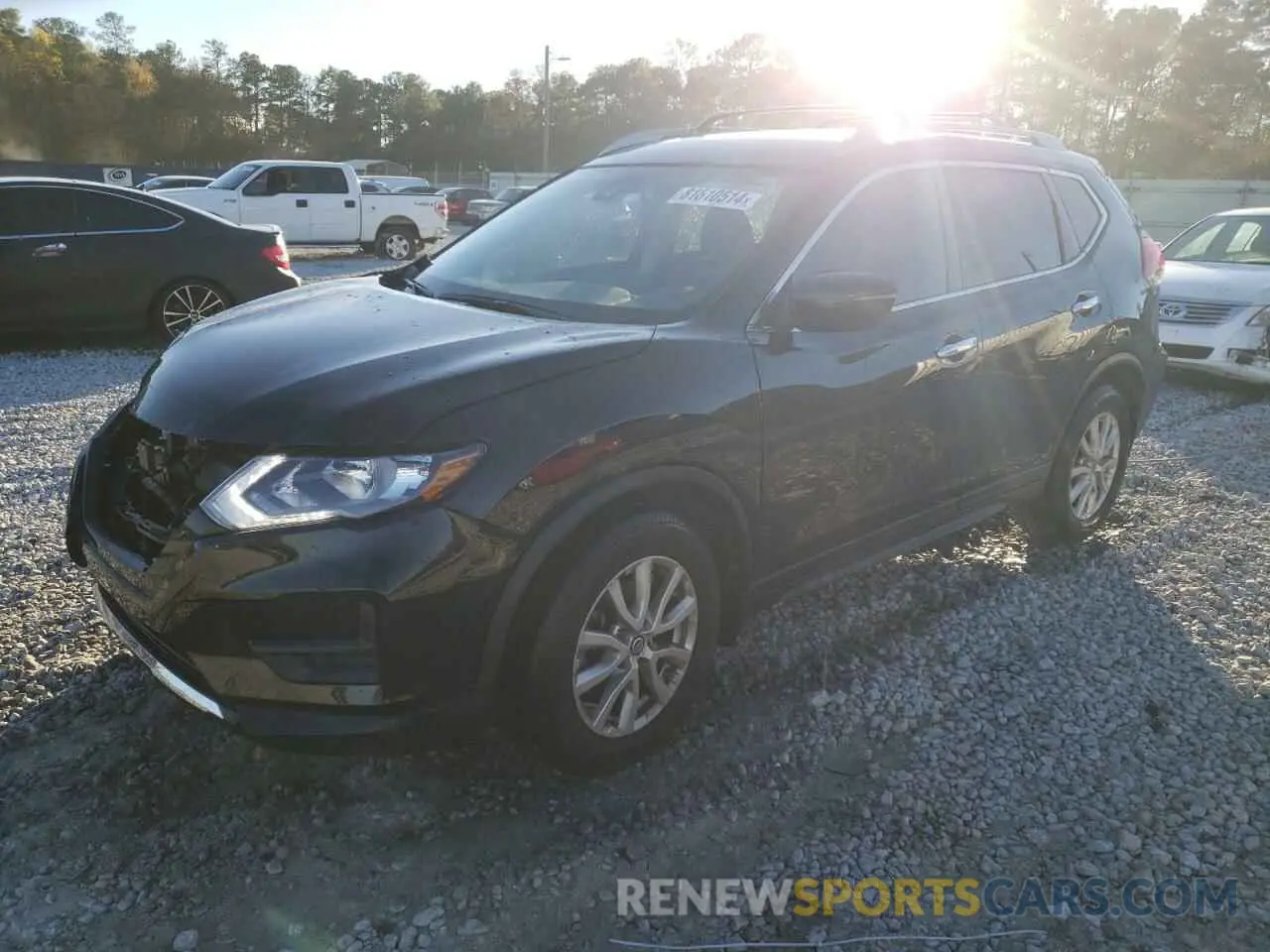 1 Photograph of a damaged car 5N1AT2MT6KC822794 NISSAN ROGUE 2019