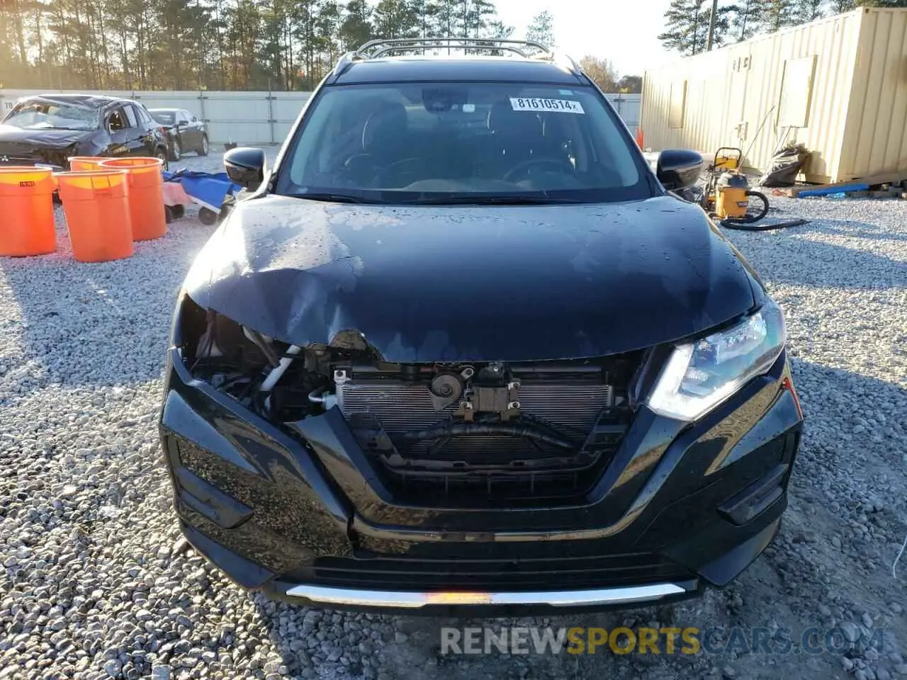 5 Photograph of a damaged car 5N1AT2MT6KC822794 NISSAN ROGUE 2019