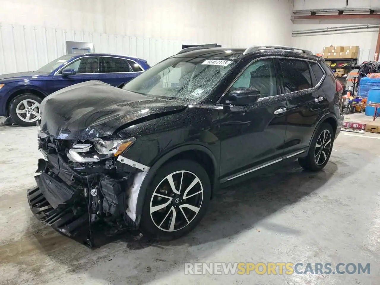 1 Photograph of a damaged car 5N1AT2MT7KC724230 NISSAN ROGUE 2019