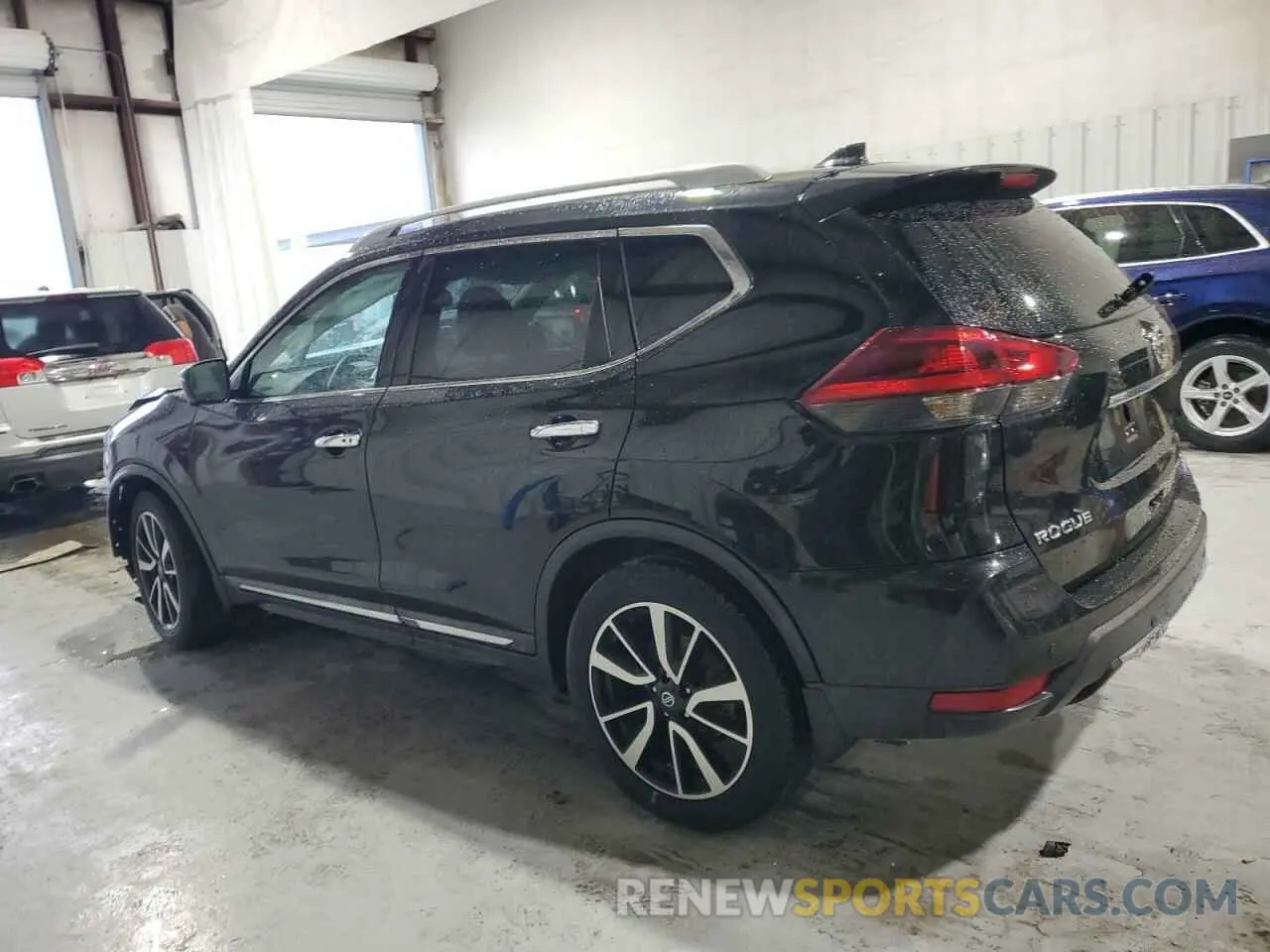 2 Photograph of a damaged car 5N1AT2MT7KC724230 NISSAN ROGUE 2019