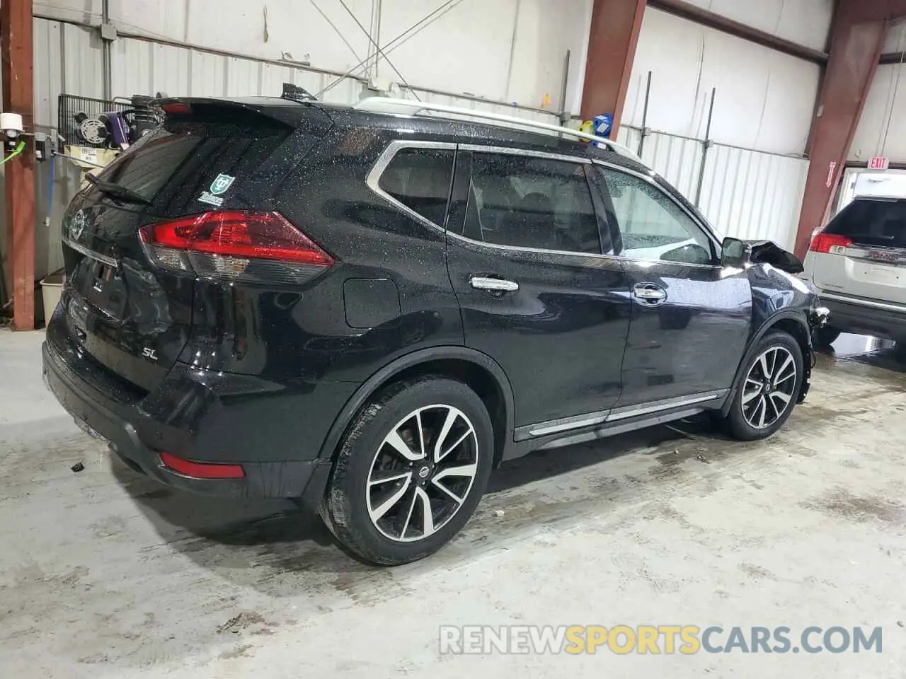 3 Photograph of a damaged car 5N1AT2MT7KC724230 NISSAN ROGUE 2019