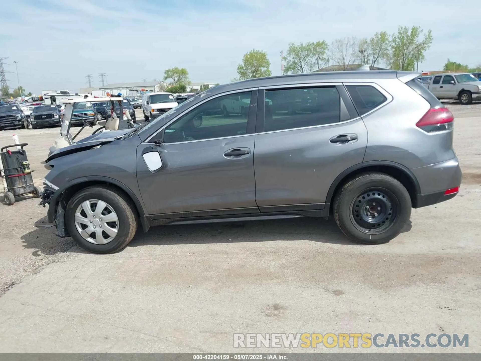 14 Photograph of a damaged car 5N1AT2MT7KC747698 NISSAN ROGUE 2019
