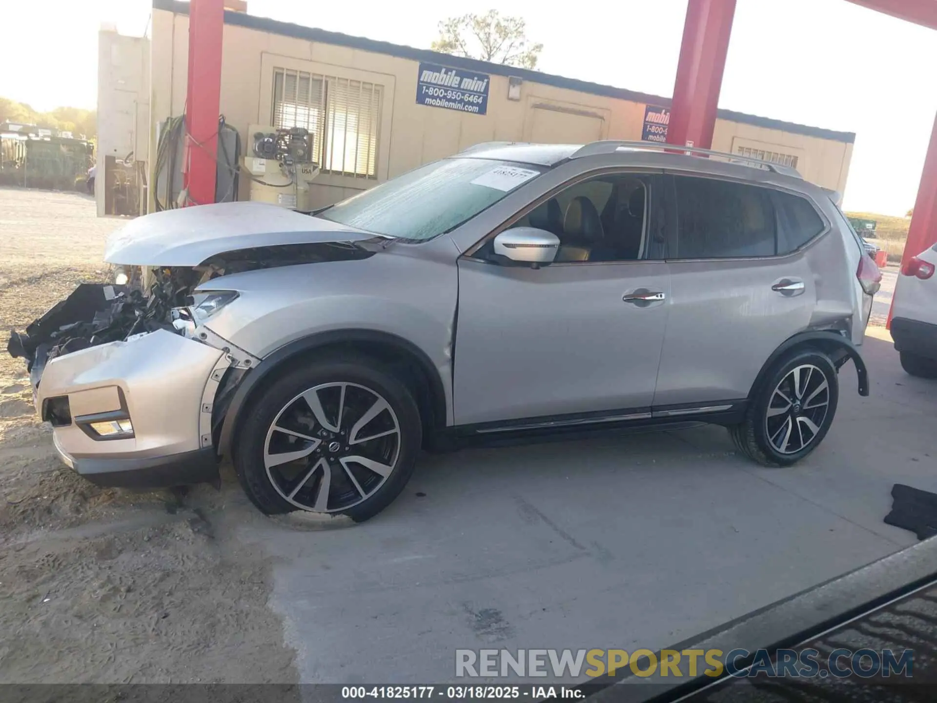 15 Photograph of a damaged car 5N1AT2MT7KC780362 NISSAN ROGUE 2019