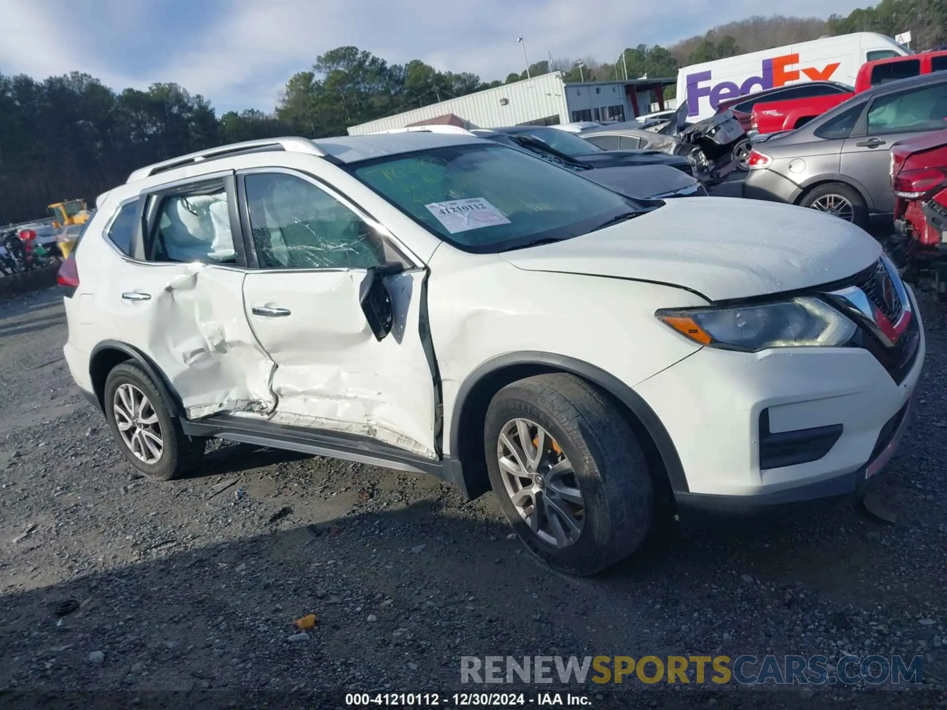 13 Photograph of a damaged car 5N1AT2MT7KC783987 NISSAN ROGUE 2019
