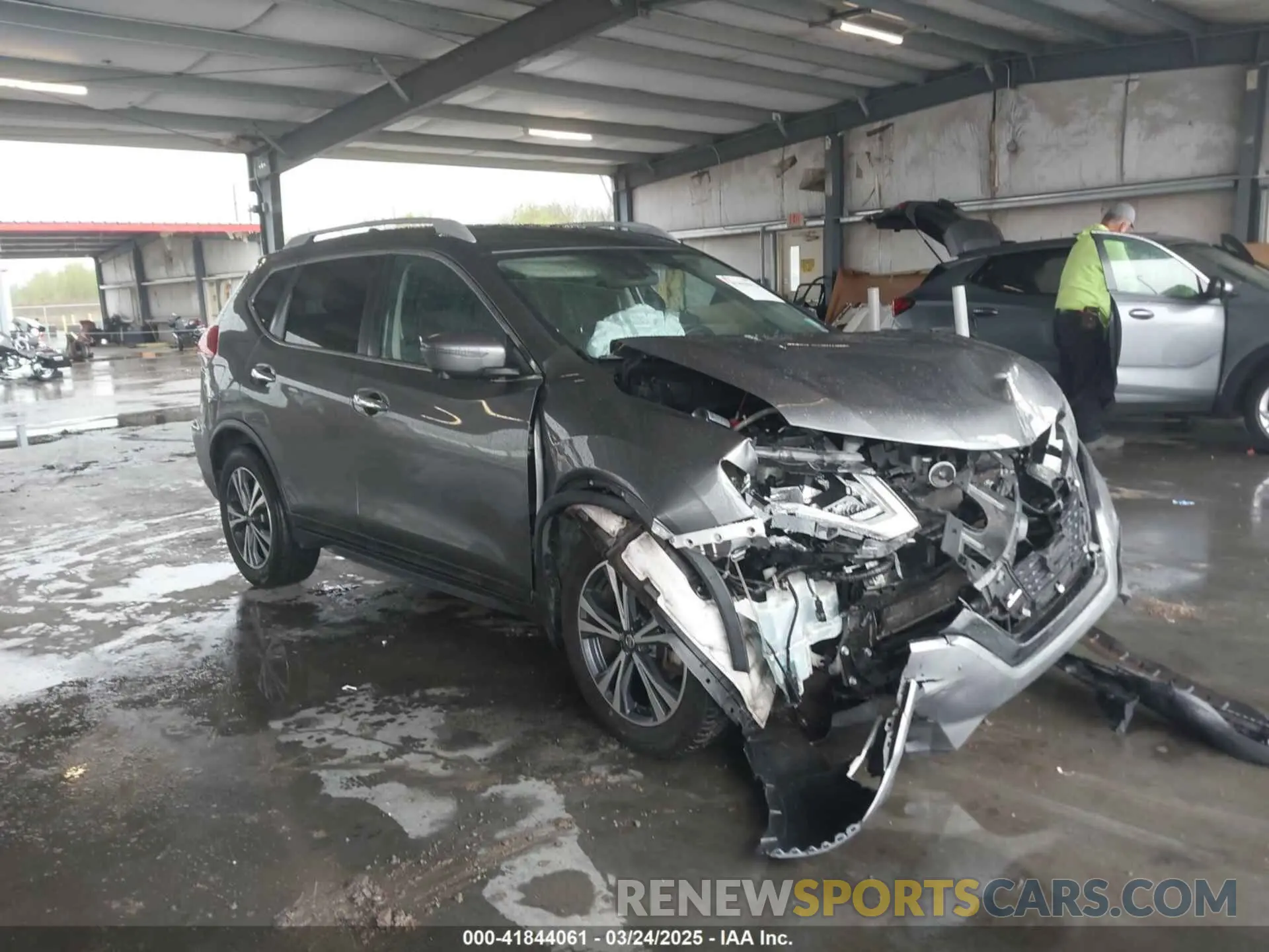 1 Photograph of a damaged car 5N1AT2MT7KC784380 NISSAN ROGUE 2019