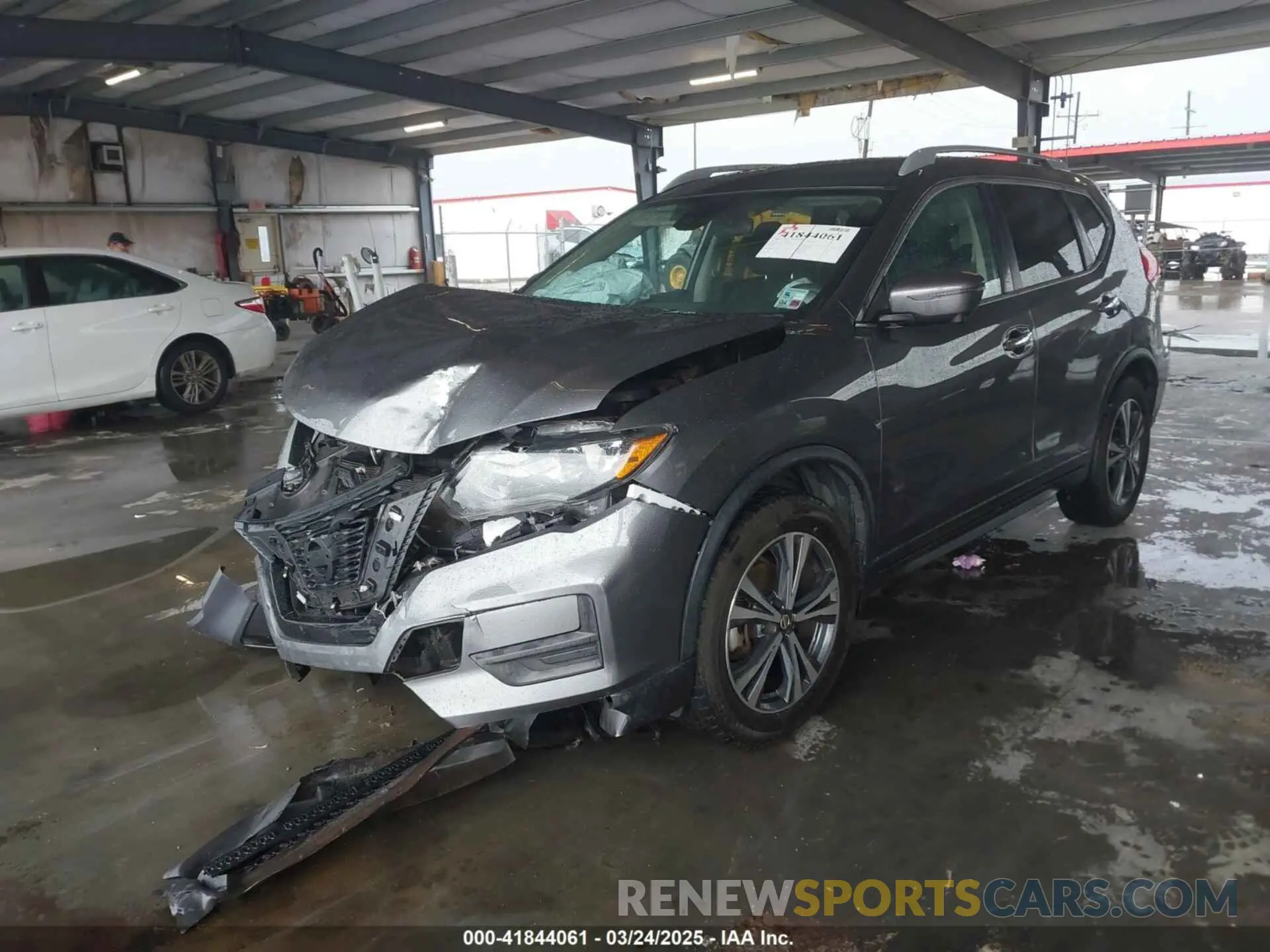 2 Photograph of a damaged car 5N1AT2MT7KC784380 NISSAN ROGUE 2019