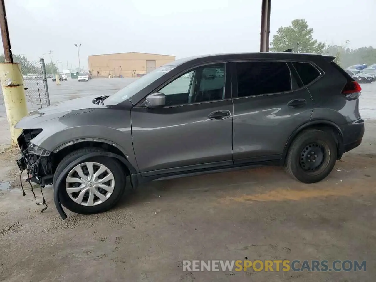1 Photograph of a damaged car 5N1AT2MT7KC786680 NISSAN ROGUE 2019