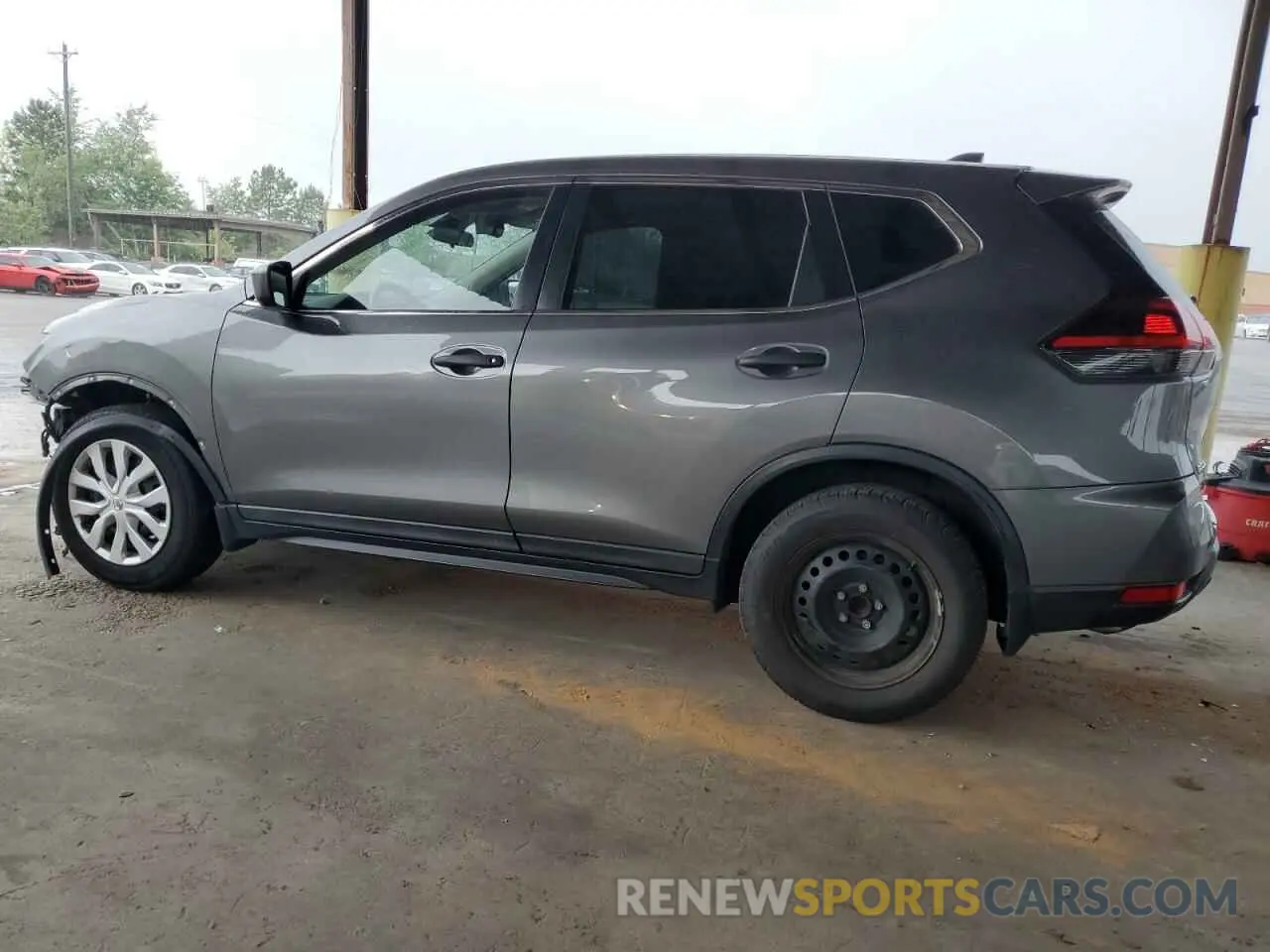 2 Photograph of a damaged car 5N1AT2MT7KC786680 NISSAN ROGUE 2019
