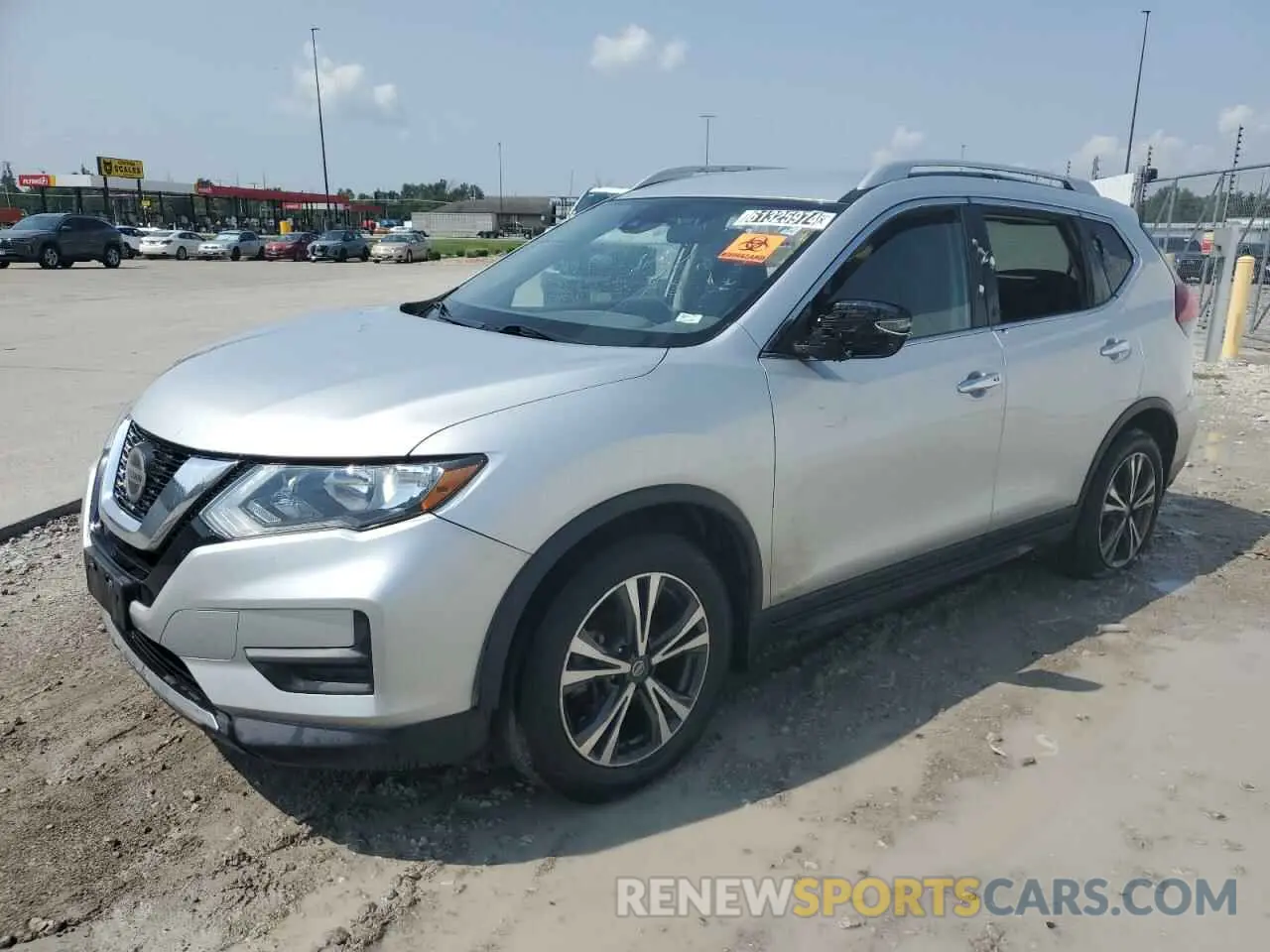1 Photograph of a damaged car 5N1AT2MT7KC787070 NISSAN ROGUE 2019