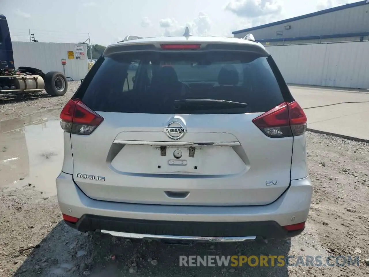 6 Photograph of a damaged car 5N1AT2MT7KC787070 NISSAN ROGUE 2019
