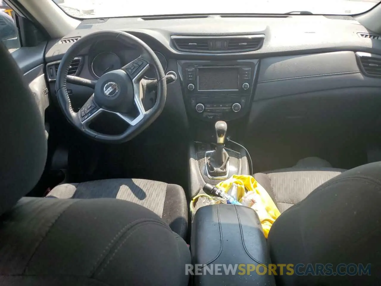 8 Photograph of a damaged car 5N1AT2MT7KC787070 NISSAN ROGUE 2019