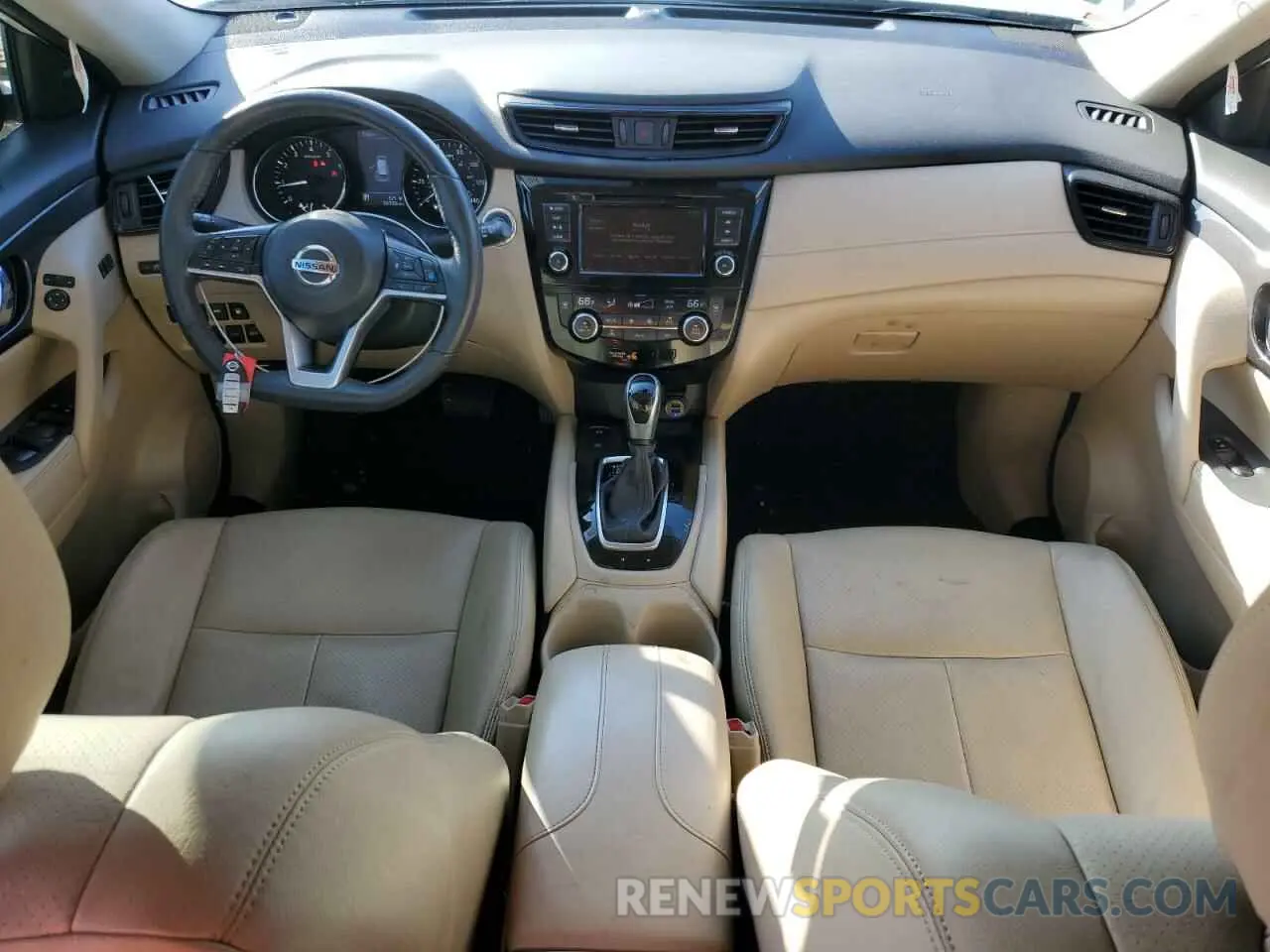 8 Photograph of a damaged car 5N1AT2MT7KC787330 NISSAN ROGUE 2019