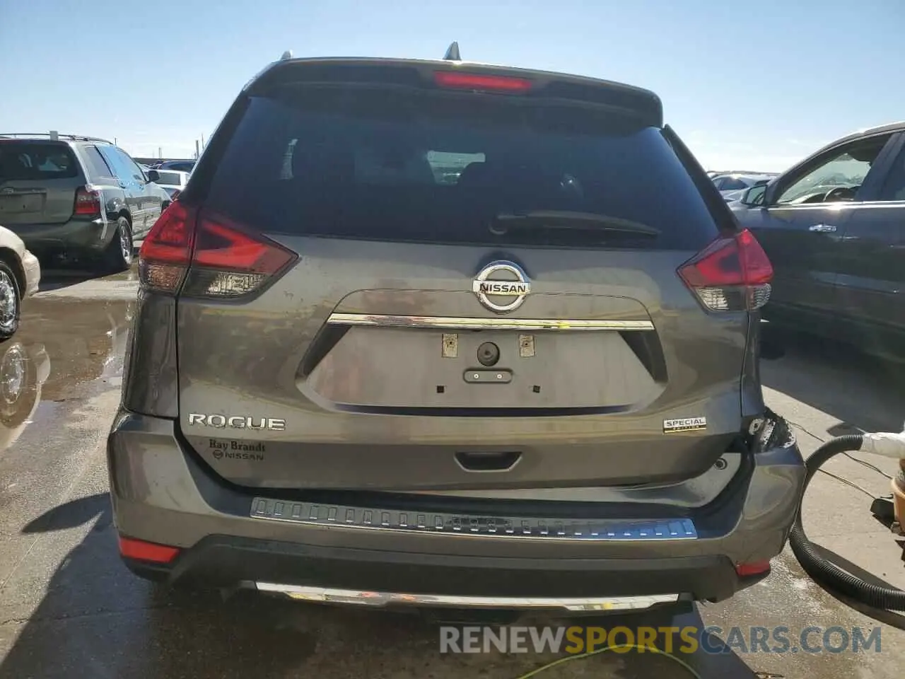 6 Photograph of a damaged car 5N1AT2MT7KC801968 NISSAN ROGUE 2019