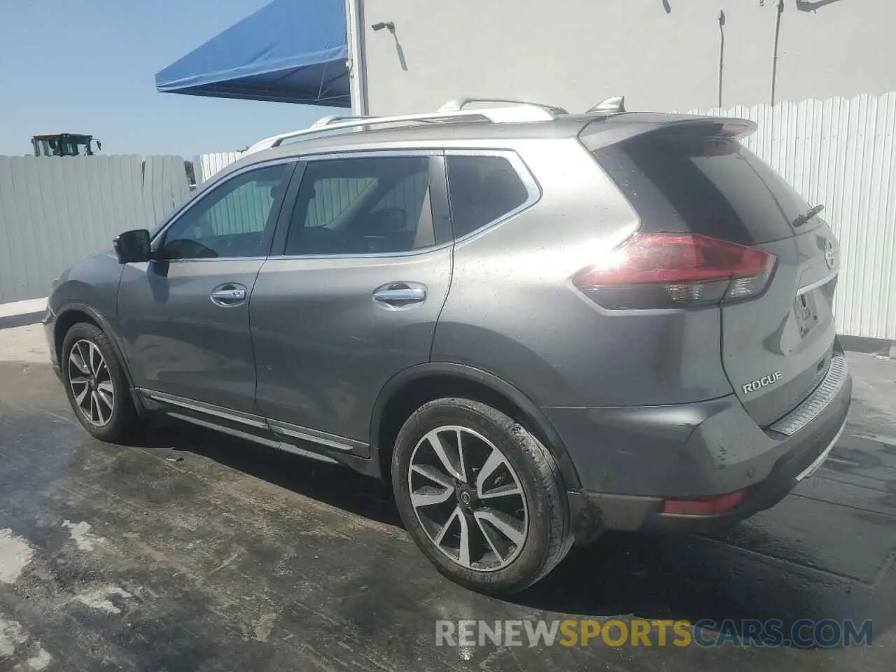 2 Photograph of a damaged car 5N1AT2MT7KC804367 NISSAN ROGUE 2019