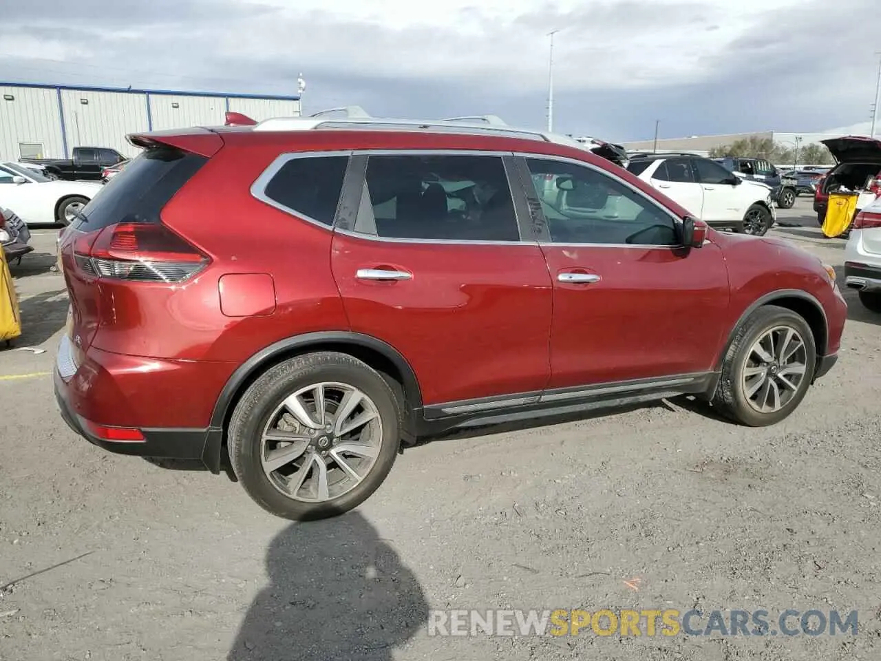 3 Photograph of a damaged car 5N1AT2MT7KC806541 NISSAN ROGUE 2019