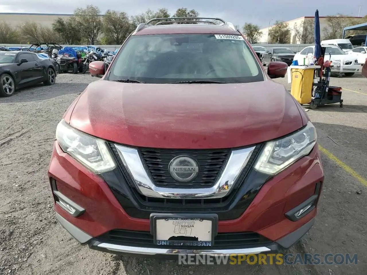 5 Photograph of a damaged car 5N1AT2MT7KC806541 NISSAN ROGUE 2019