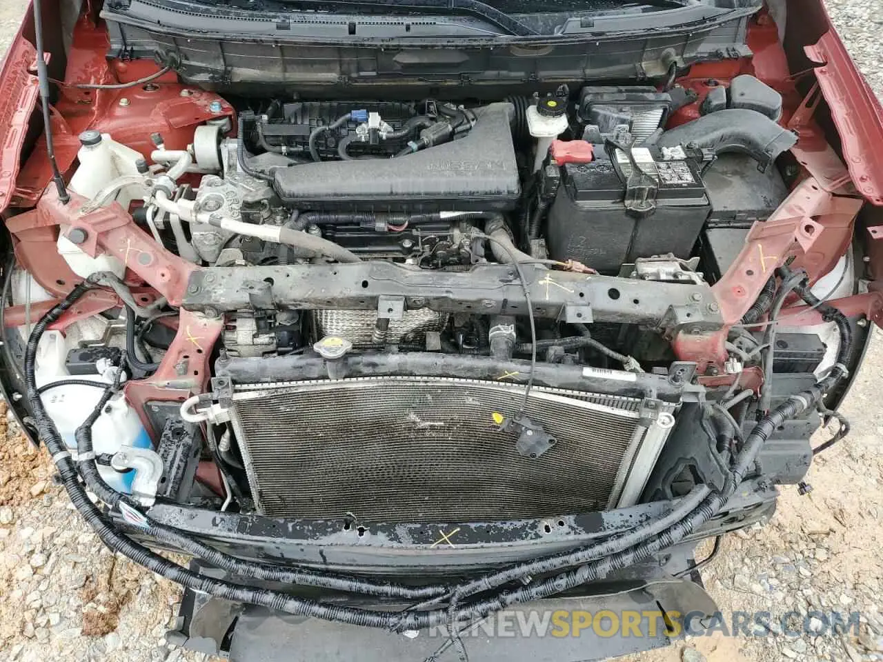 12 Photograph of a damaged car 5N1AT2MT7KC824649 NISSAN ROGUE 2019
